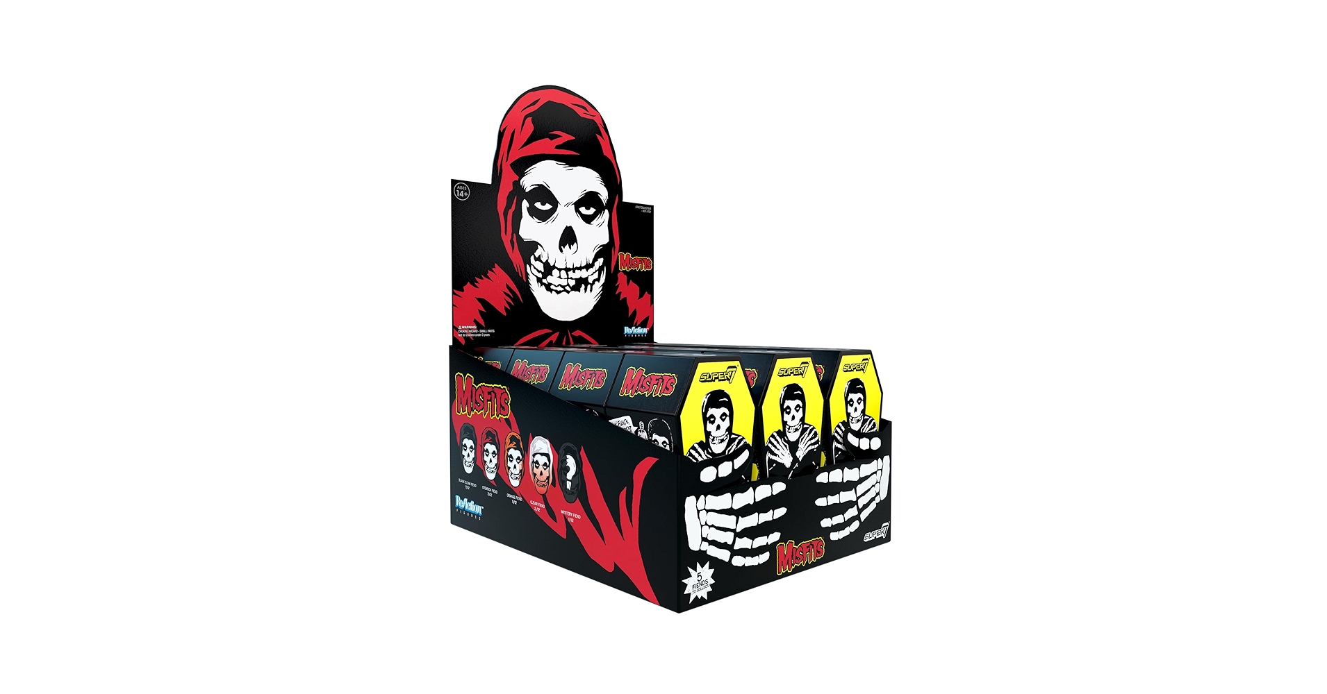 Amazon.com: Super7 Misfits Blind Box Flat - (12 Pack) 3.75