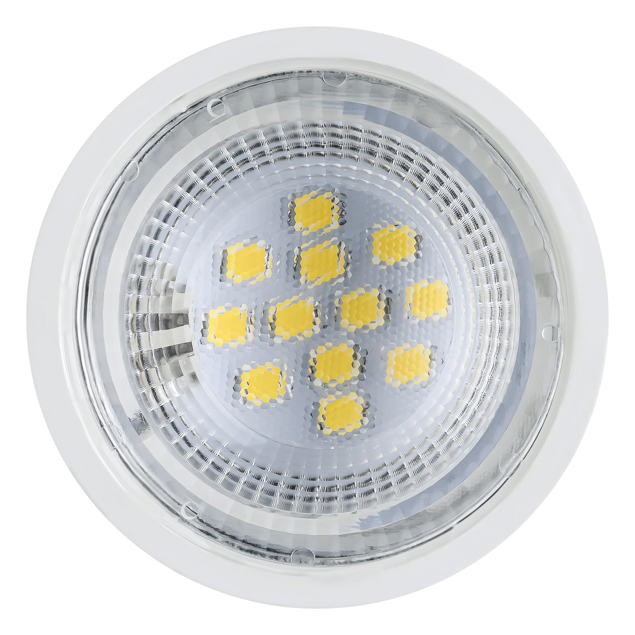 SEBSON Ampoule GU10 LED 3000K Blanc Chaud 2,5W 450lm Classe A | Classe d'Efficacité Énergétique A, Remplace 50W Halogène, Ampoule GU10 90°, Spot Encastré 230V ø50x53mm, Lot de 10