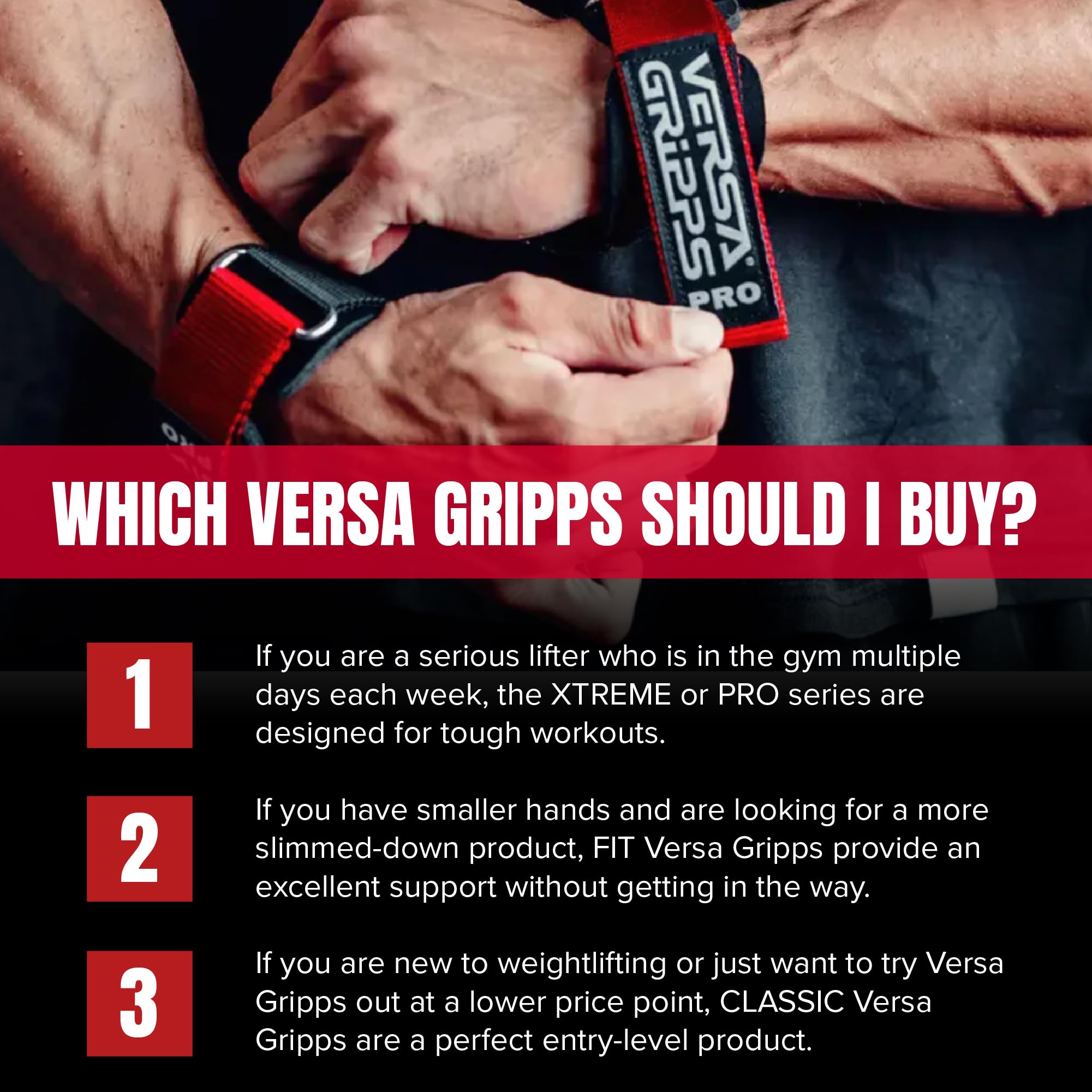 Versa Gripps Pro autentyczne. Najlepsze akcesoria treningowe na świecie. Wyprodukowano w USA.