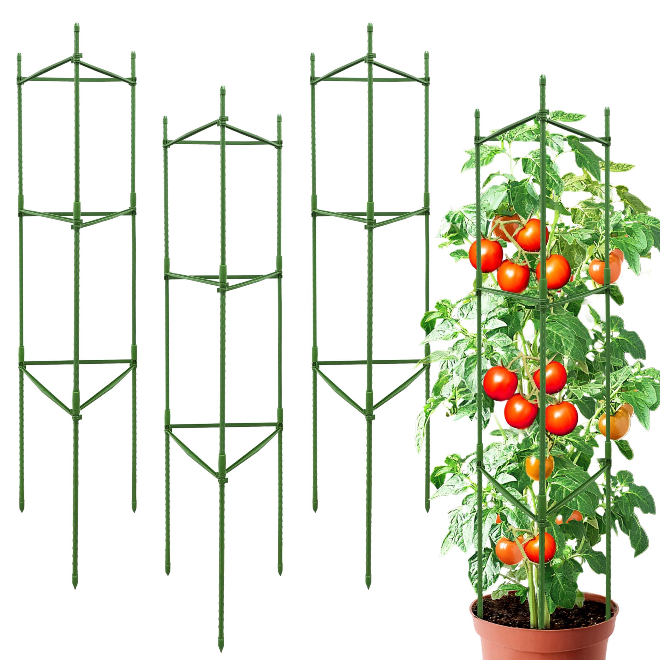 SORANGEUN Triangle Cage 4-Pack