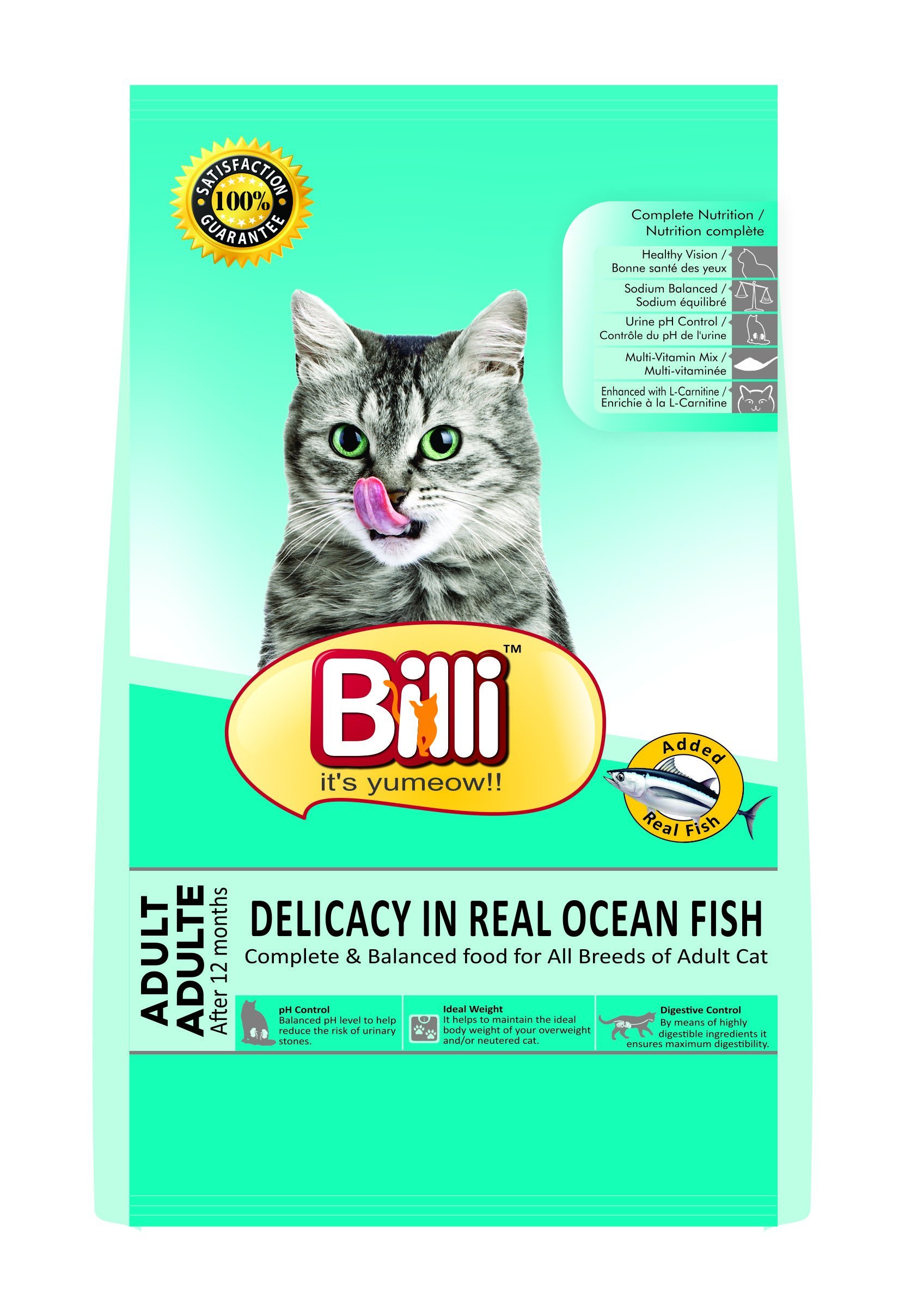 BILLI Real Ocean Cat food for Adult, 500g (12 month plus) (B01E5NFOW6) Amazon Price History, Amazon Price Tracker