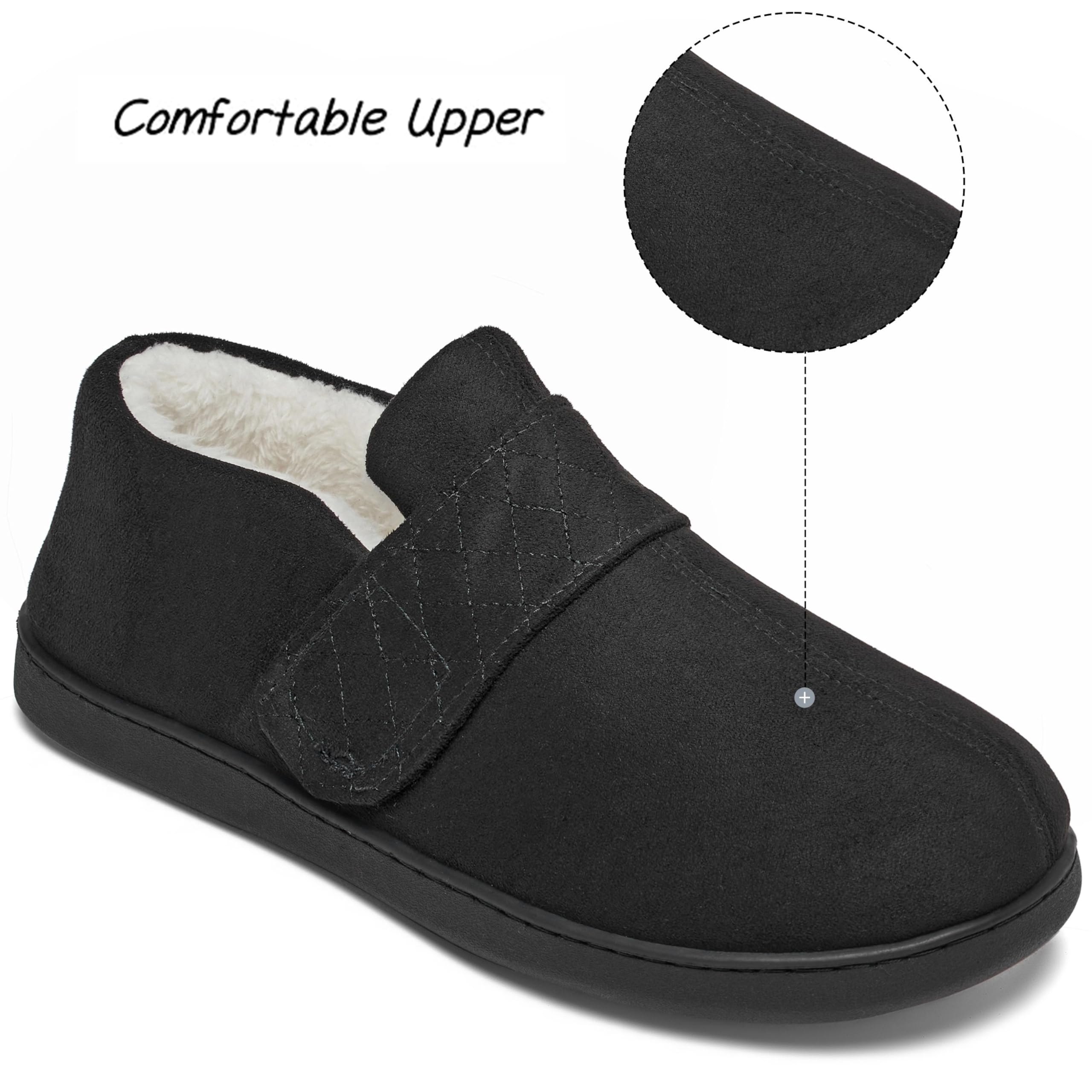 Mishansha Pantofole Uomo Invernali Ciabatte Donna Memory Foam Pantofola Caldo 36-49 EU