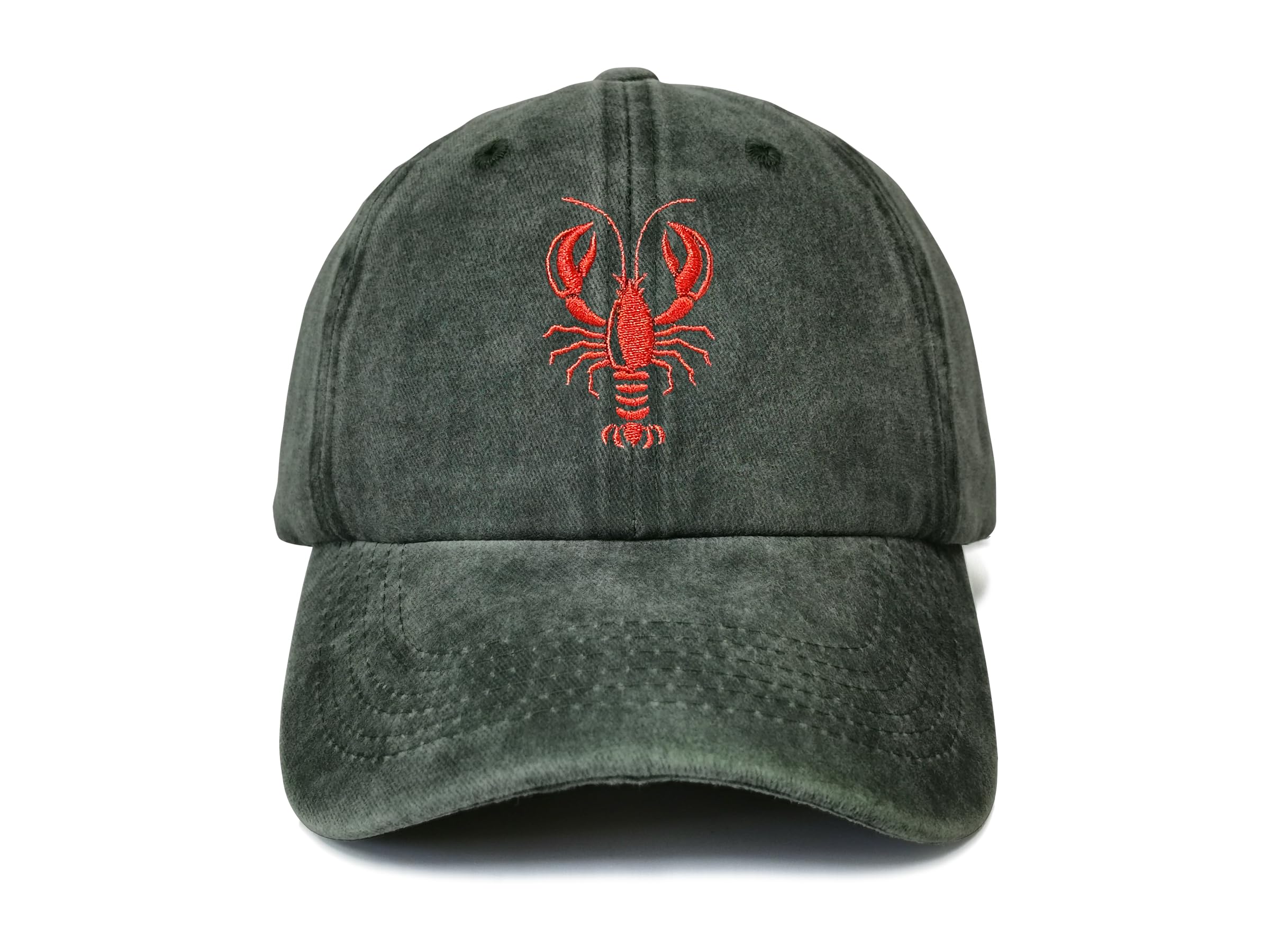 Shenbors Embroidered Crawfish Hats