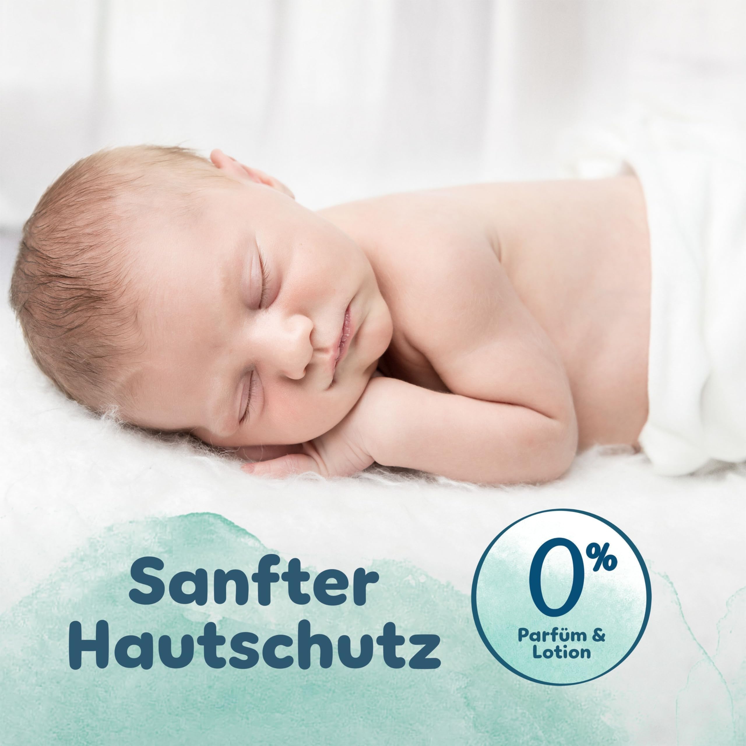 Pampers Harmonie Windeln Größe 2, 204 Stück, 4-8 kg, sanfter Hautschutz