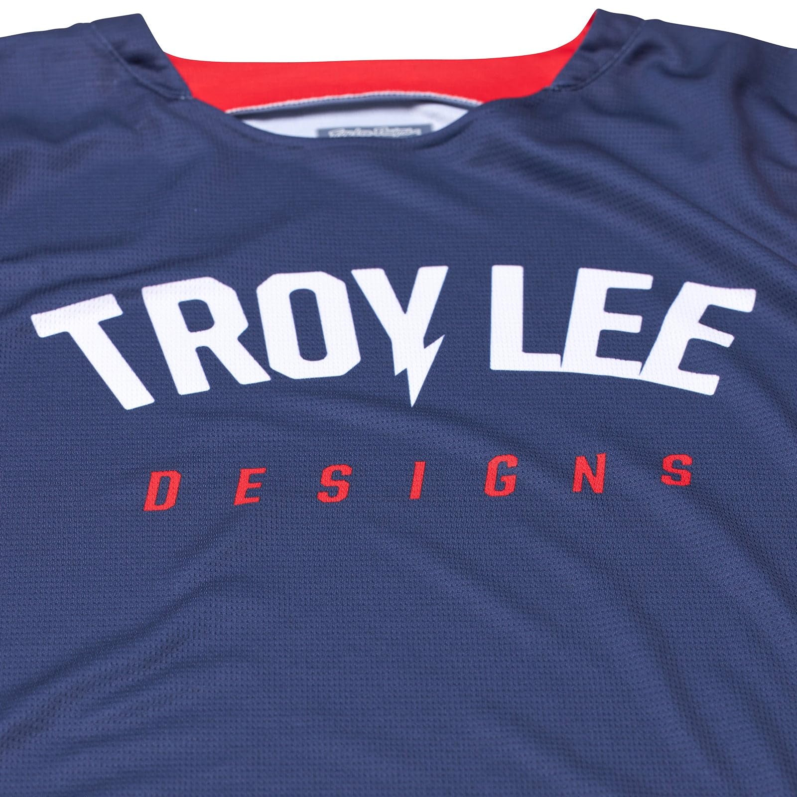 Troy Lee Designs GP Pro Youth Moto Jersey, Boltz Navy/Red, Medium