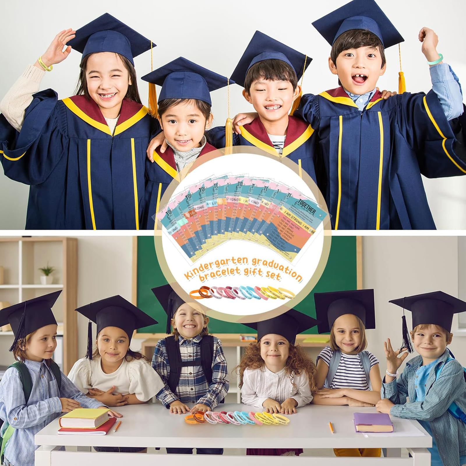 36 braccialetti regalo classe 2025, regali di fine anno per studenti, regali di laurea per studenti da insegnanti, braccialetto in silicone per la stagione di laurea 2025, regalo per adolescenti e
