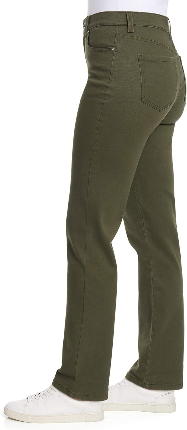 Gloria Vanderbilt Womens Amanda Classic High Rise Tapered Jean Plus Size