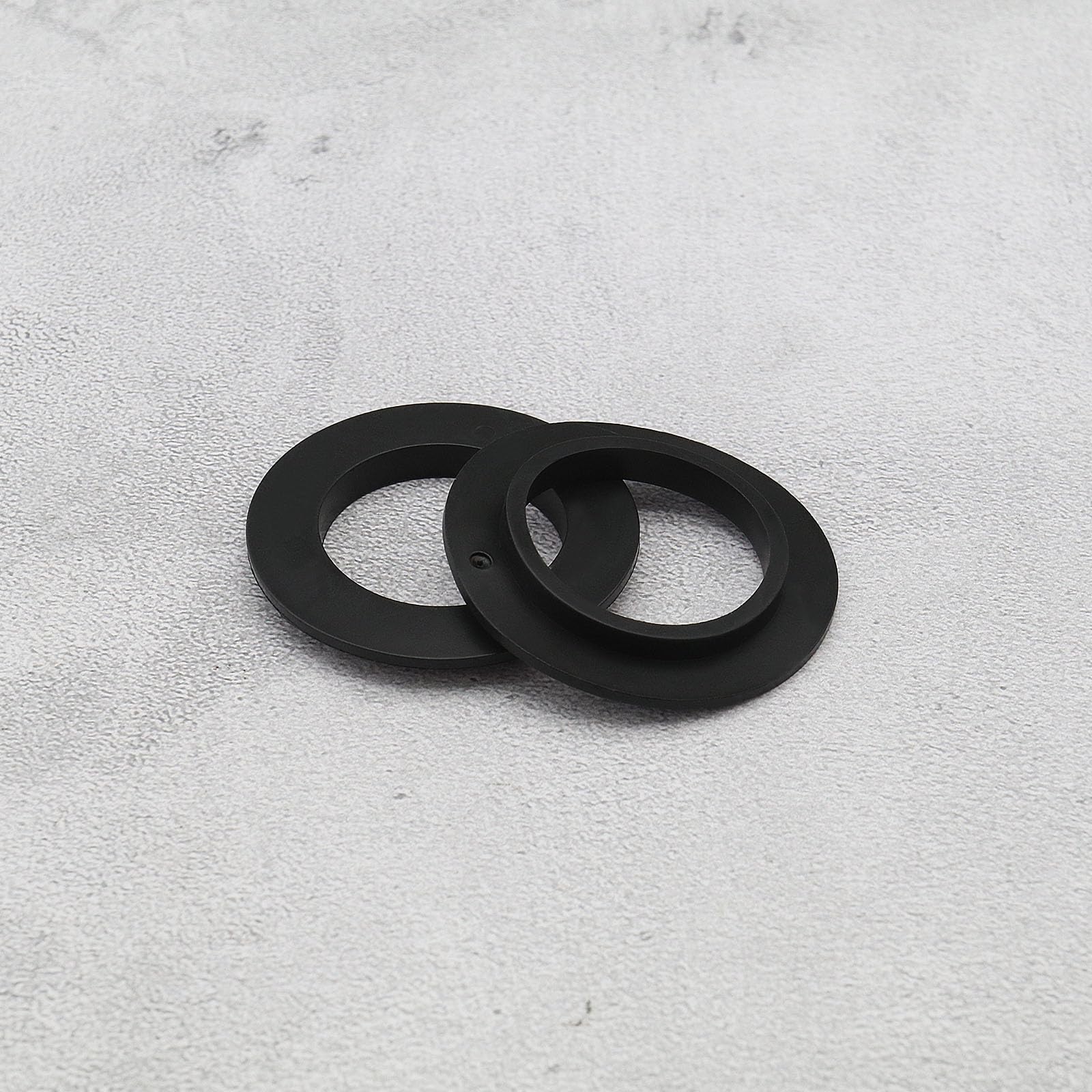 ECSiNG 10-Pack Rubber O-Ring Gaskets – 32mm ID X 53mm OD X 5.5mm Thick, Seals For 82-83mm Sink & Bathtub Drains