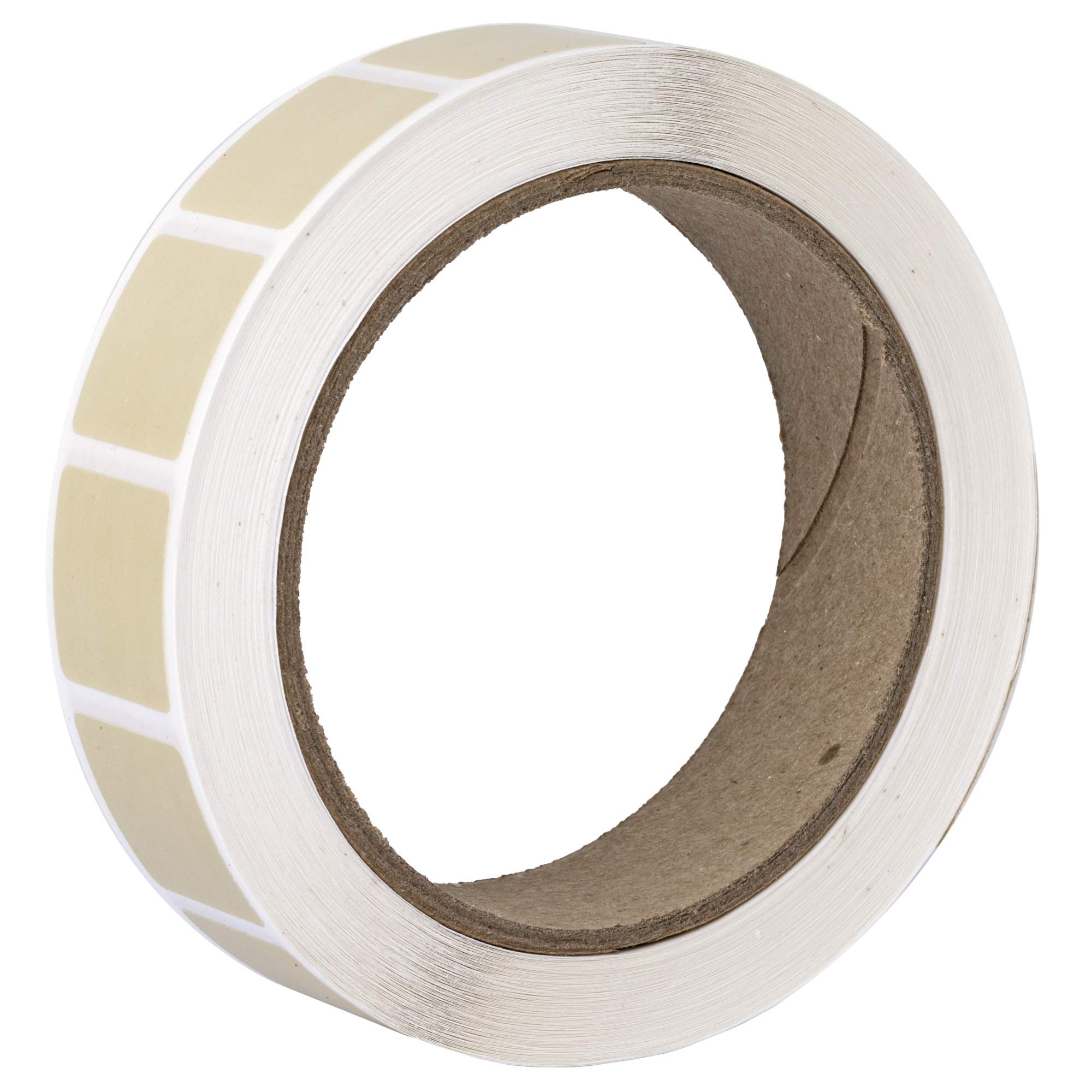 Self-Adhesive Target Pasters 3/4 Inch Square Buff 500 Per PASTERS-Buff
