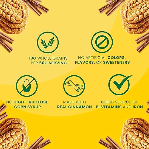 Miniatura 4 de Belvita desayuno galletas de canela azúcar moreno 88 oz paquete de 6