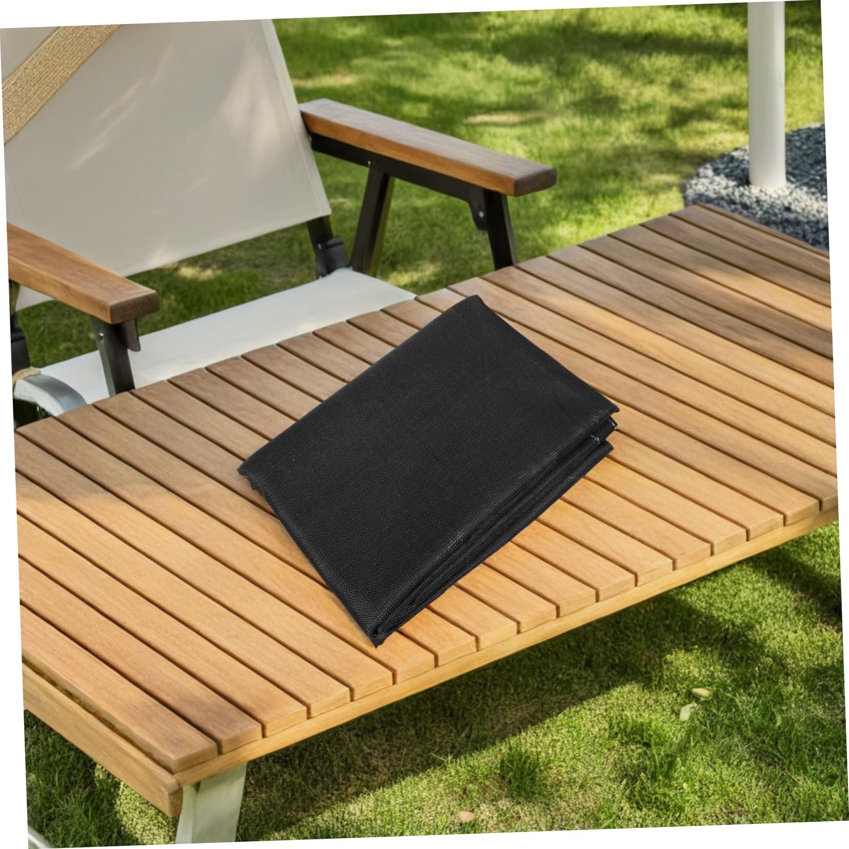 SUPVOX Tapete Ignífugo para Barbacoa De Protector para Terraza y Patio Resistente Al Aceite Calor Tapete Antiadherente para Exteriores para Debajo Parrilla o Fogata