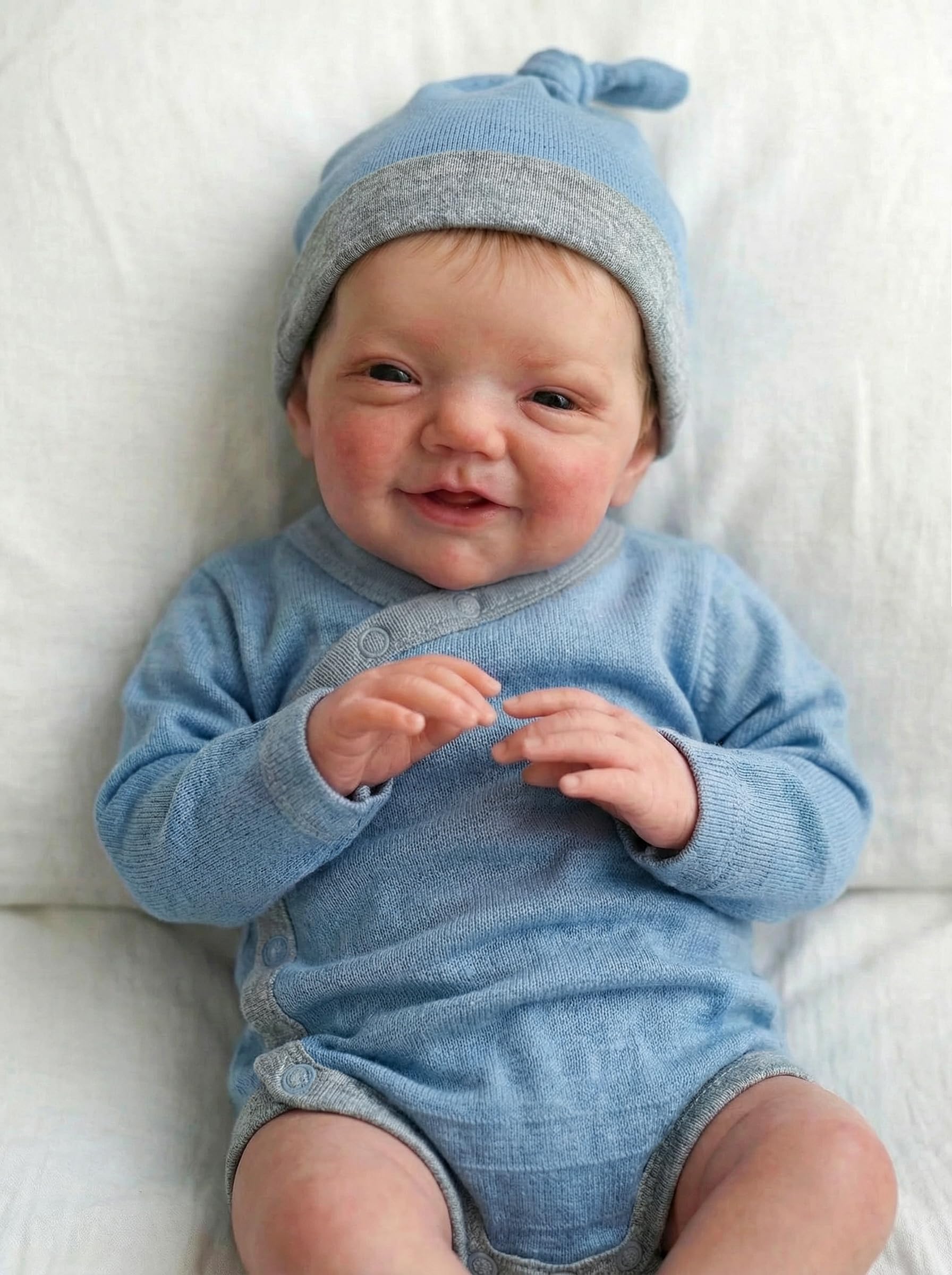 Zero pam Reborn Baby Siliconen levensechte siliconen babypop voor Zero pam Reborn Baby Siliconen levensechte siliconen babypop voor