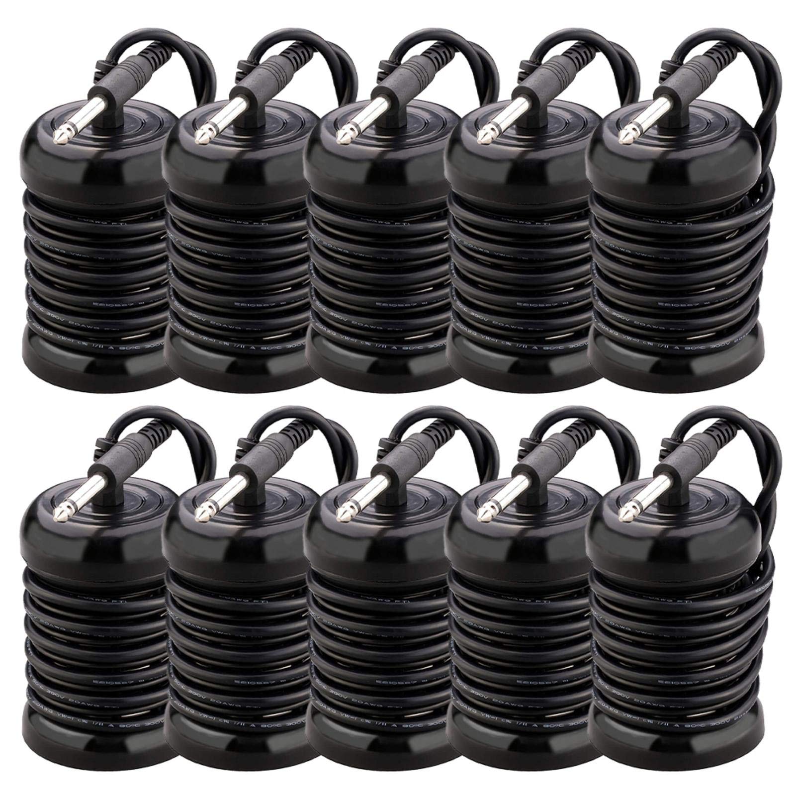 Array Ion Electrodo Coil Limpiador iónico Desintoxicación Array Arrays Round Stainless Steel Bobinas Profesionales para la Electrolisis de Pie Spa Máquinas Promueven el Metabolismo