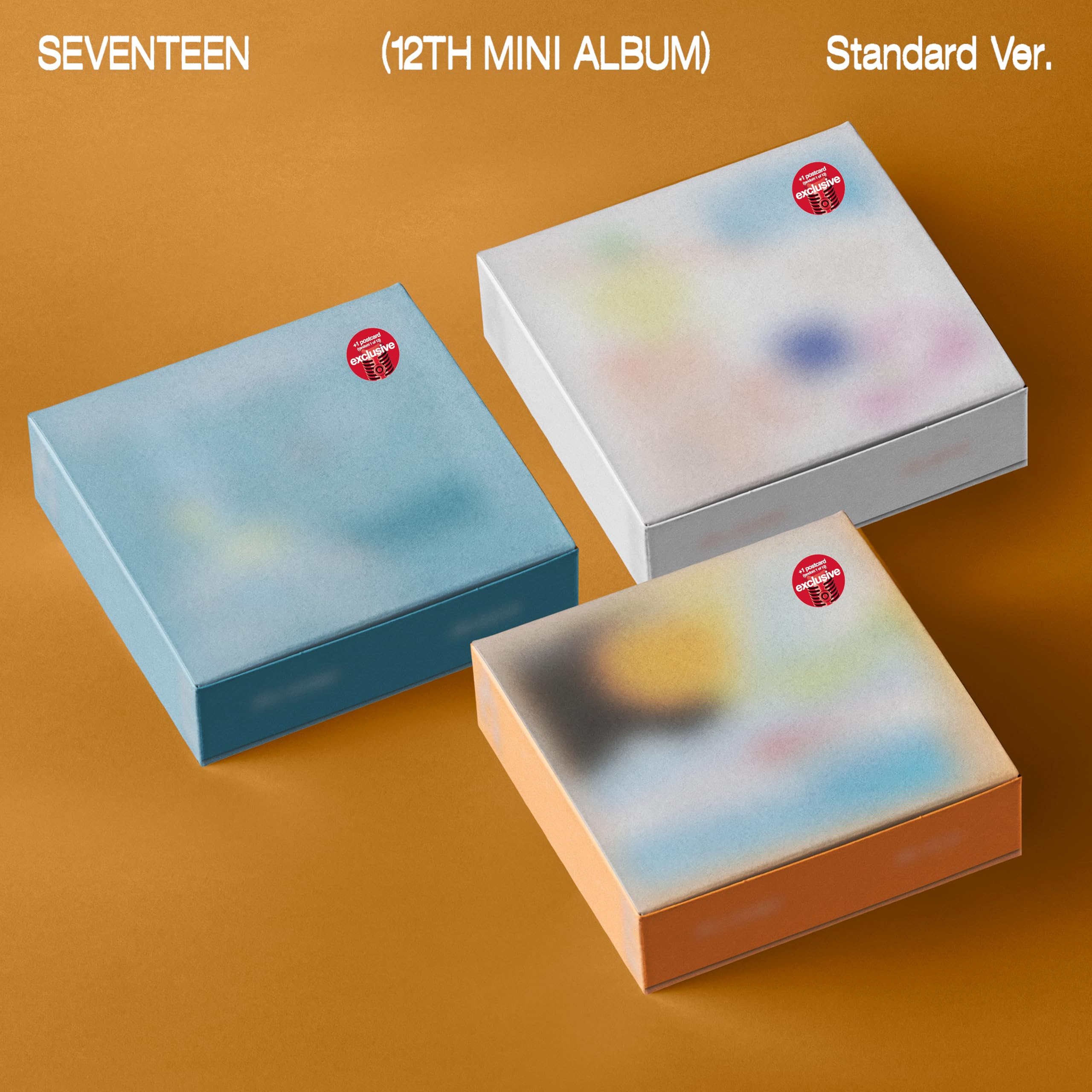 SEVENTEEN 12th Mini Album 'SPILL THE FEELS' FEEL BLUE Ver.: Amazon