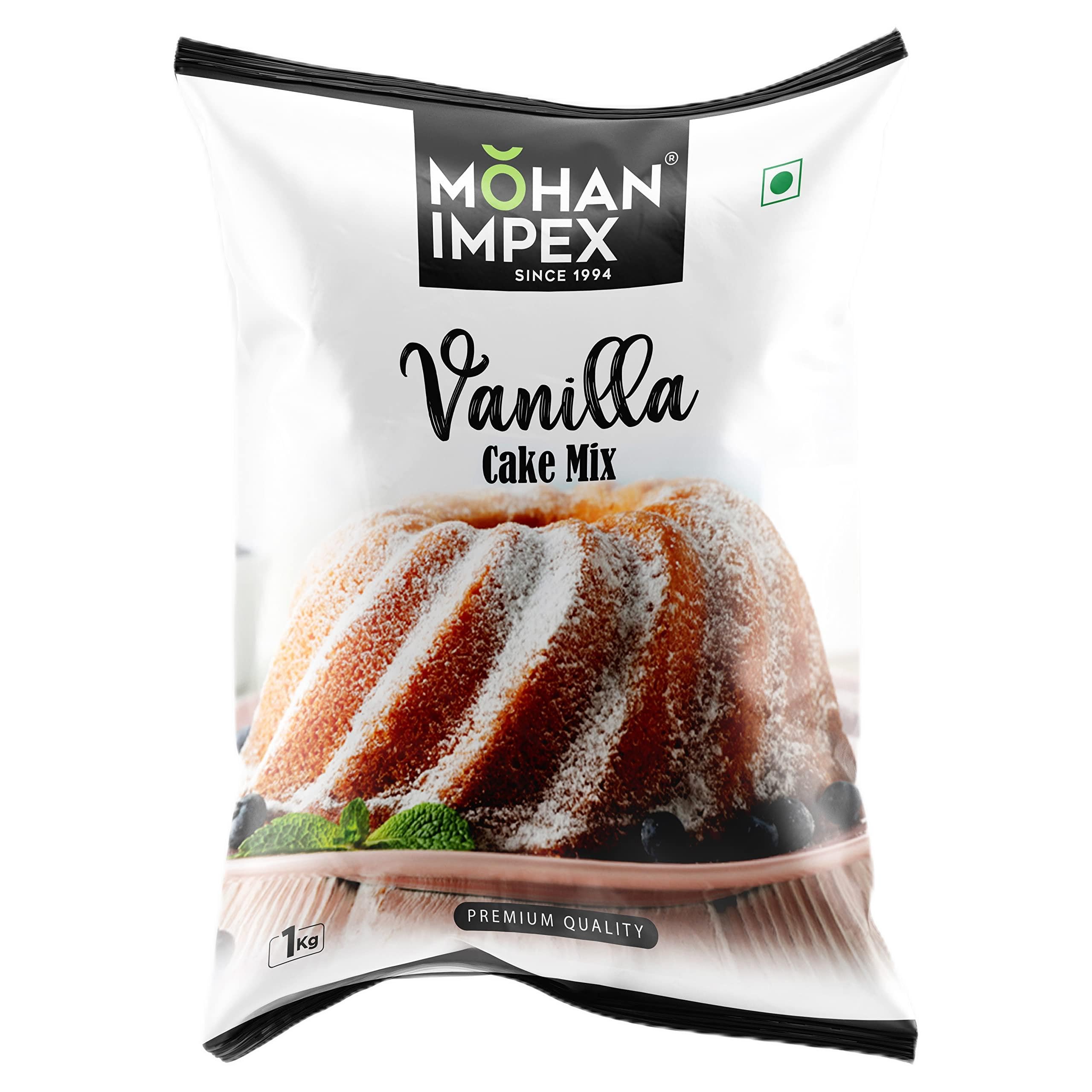 Mohan Impex Eggfree Vanilla Cake Mix 1 Kg | Ready To Use| Instant Mix| (Pack of 1) (B0BWF3C5B2) Amazon Price History, Amazon Price Tracker
