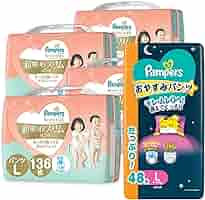 パンパース肌へのいちばん　超吸収スリムパンツパンツ　L Amazon.co.jp: 【パンツ Lサイズ】パンパース オムツ 肌への