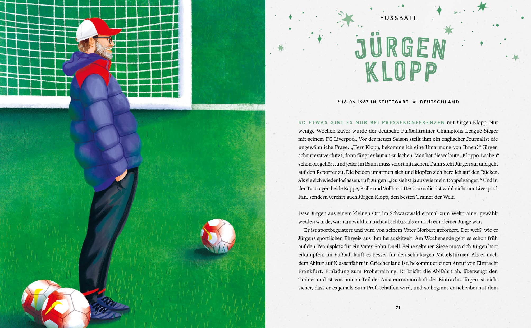 Champions – Sporthelden, die Geschichte schreiben: Williams, Nowitzki, Klopp und Co. – 40 inspirierende Lebensgeschichten zum Vor- und Selberlesen