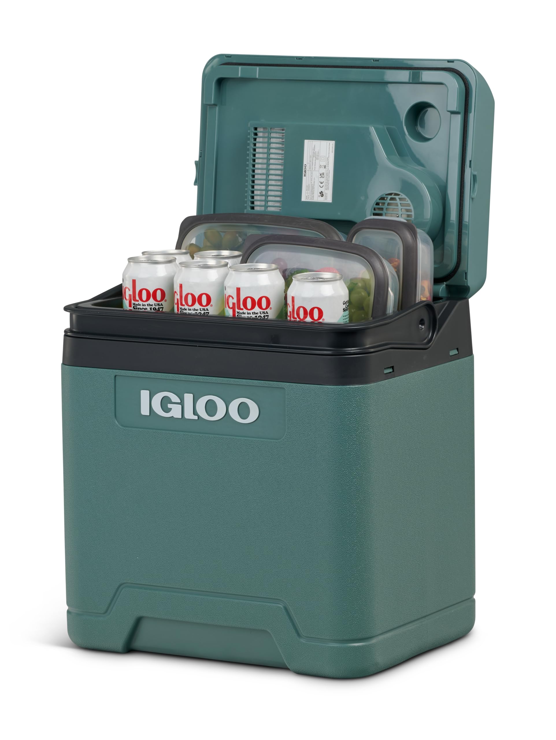 IGLOO IP27 Passive Cool Box - 27 Litre Ice Blue Thermal Container For Camping, Picnics & Work - View #12