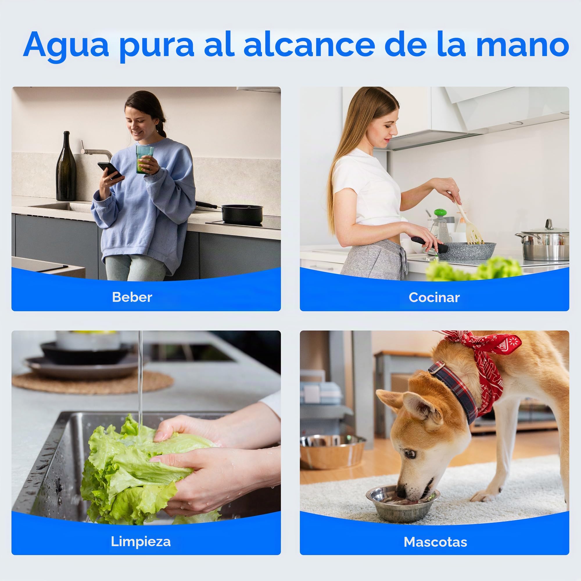 Waterdrop WD-CFF-03 Filtro de Reemplazo, Filtro de Agua para Encimera, Vida Útil de 4000 Galones, Filtros de Agua de Reemplazo para Fregadero, Reemplazo para WD-CTF-05, WD-CTF-06, 1 Paquete