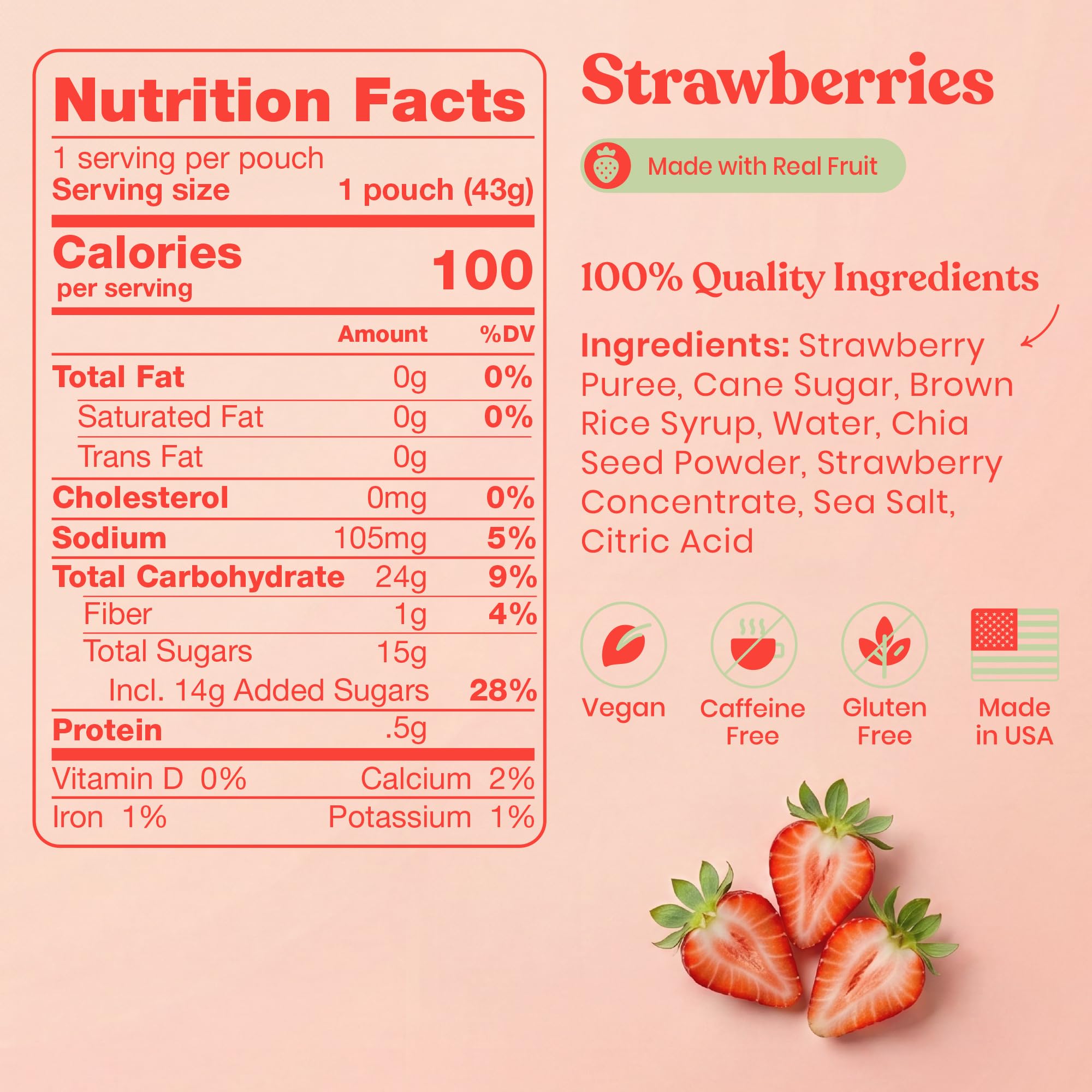 Huma Chia Energy Gel, Variety, 24 Gels — Amazon image 2