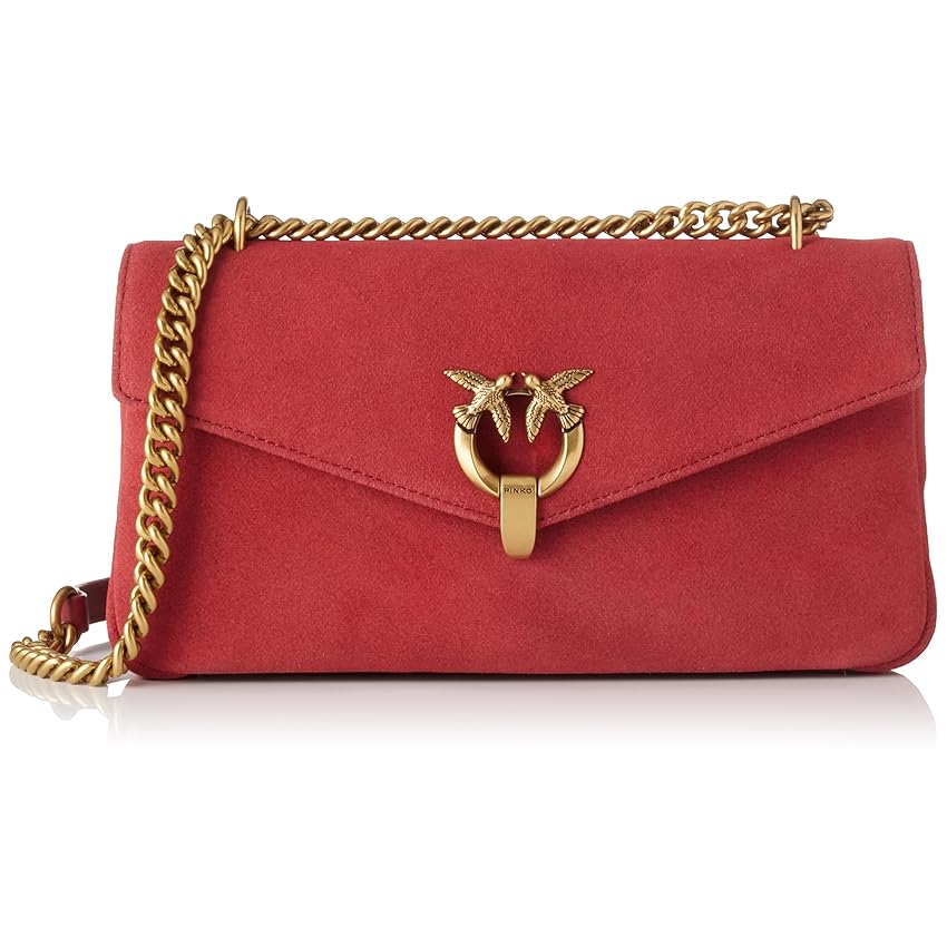 Immagine del prodotto Pinko, CUPIDO BAGUETTE SUEDE Donna, R40Q_DARK RED-ANTIQUE GOLD, One size