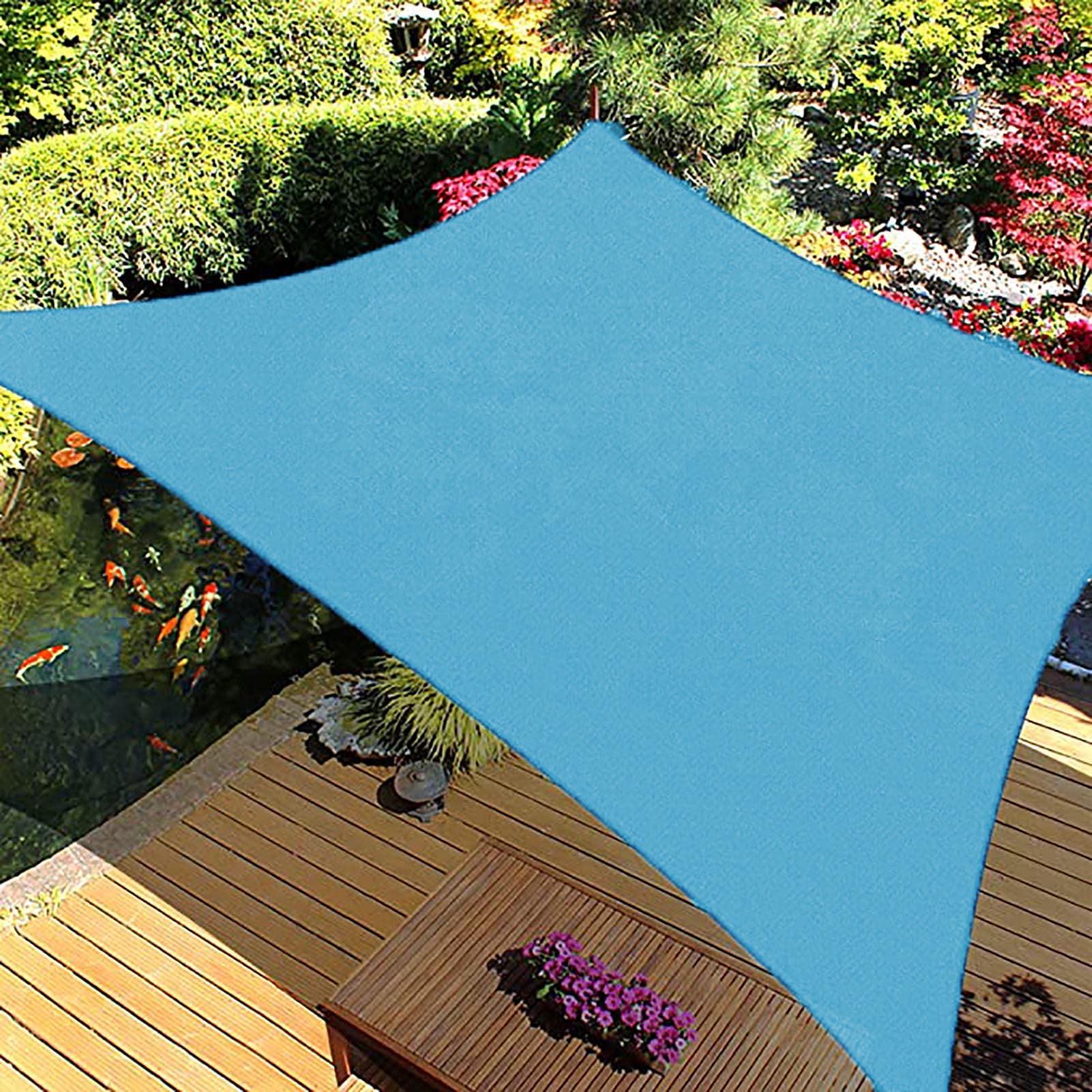 Toile d'ombrage pour terrasse et piscine JATIBOSH auvent résistant aux intempéries