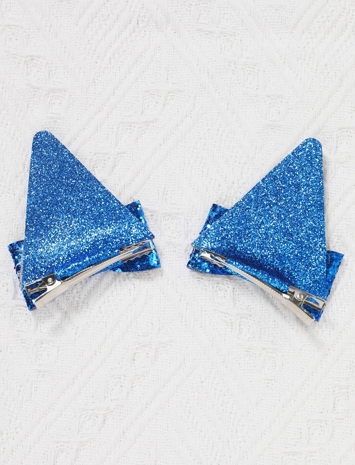 IMEKIS Toddler Birthday Girl Outfit Shirt Ruffle Tutu Skirt Dog Ears Hair Clips Set Cake Smash Photo Shoot 1-6T - Image 5