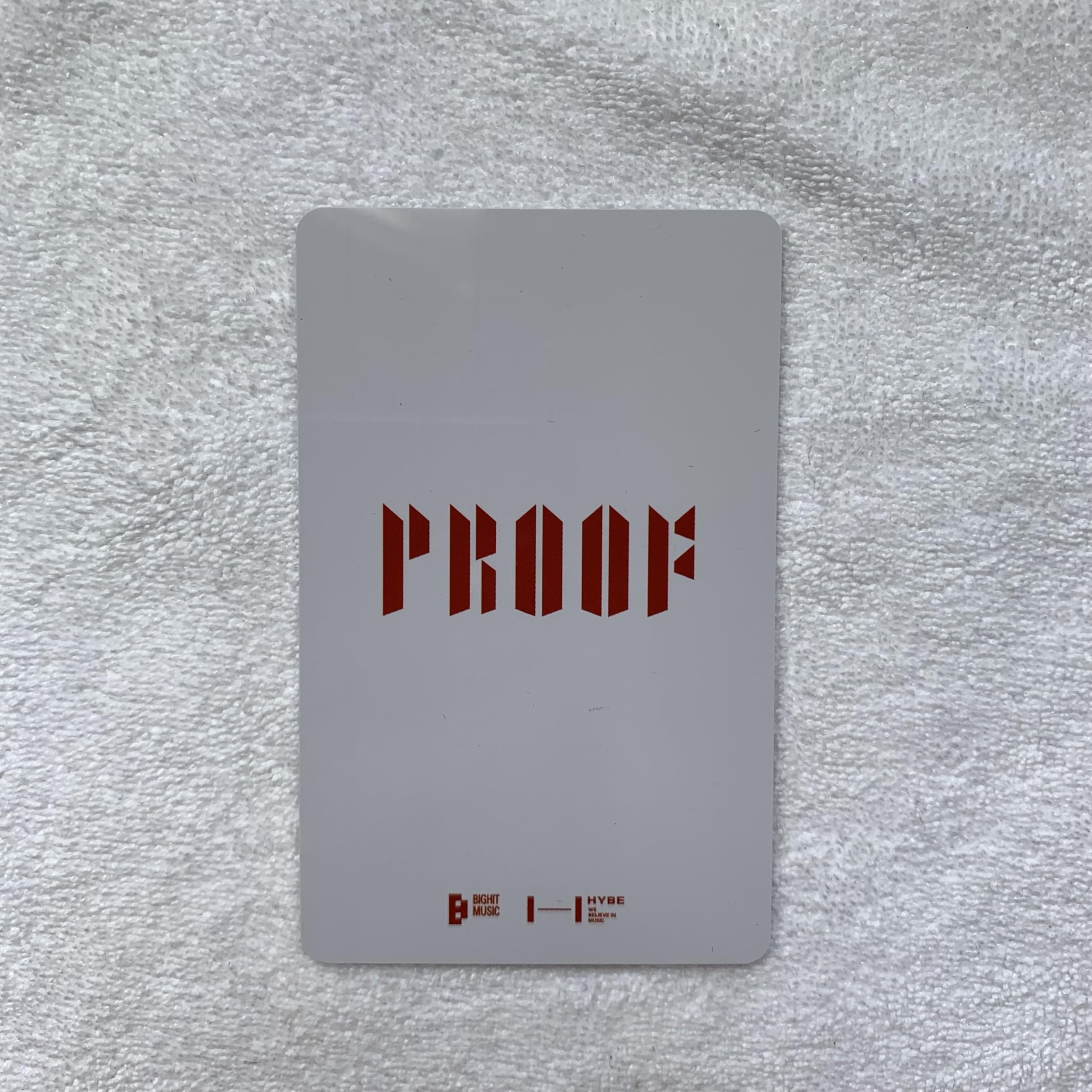 BTS proof コレクターズ 特典トレカ テヒョン