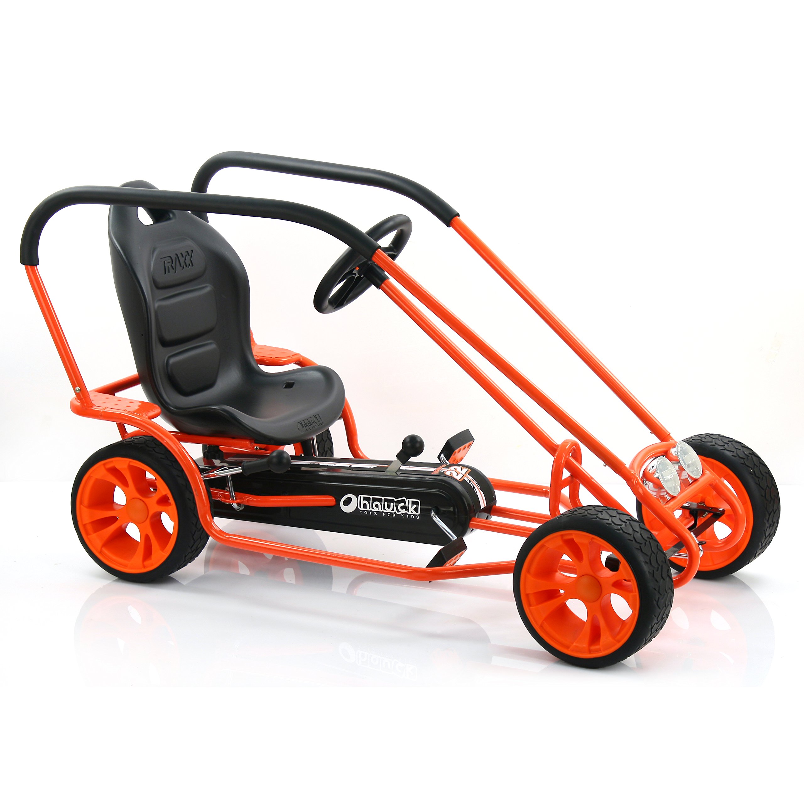Hauck Thunder II Pedal Go Kart, Orange Toys