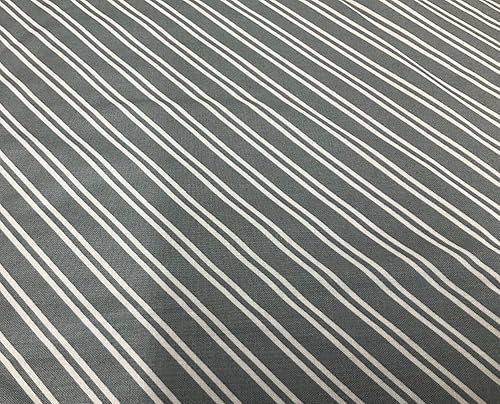 FlashPhoenix Tela de costura de calidad – at Home TIE Stripe Gray por Bonnie, Camille para 36 x 44 pulgadas por The Yard Cotton