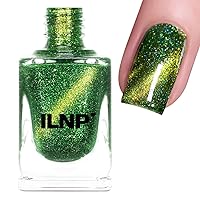 Vista 1 de ILNP Frankie Esmalte de uñas holográfico magnético verde monstruo