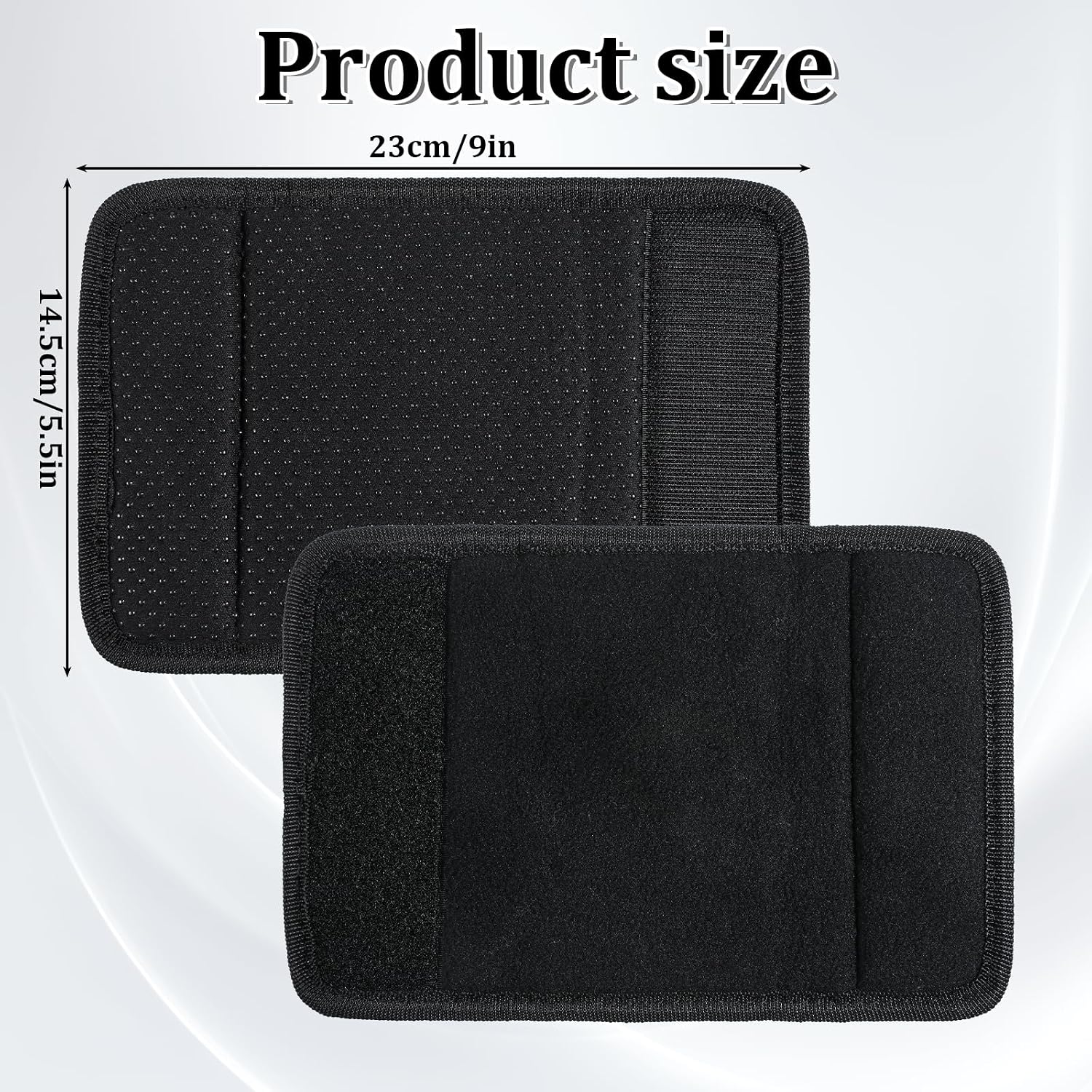 Walker Handle Cushions, 2 Packs Non-Slip Comfortable Cushion Padding, Black | Walker Grips, Walker Padded Hand Grip Covers for Folding Walker Handle, Elderly Grippers Rollator Handle
