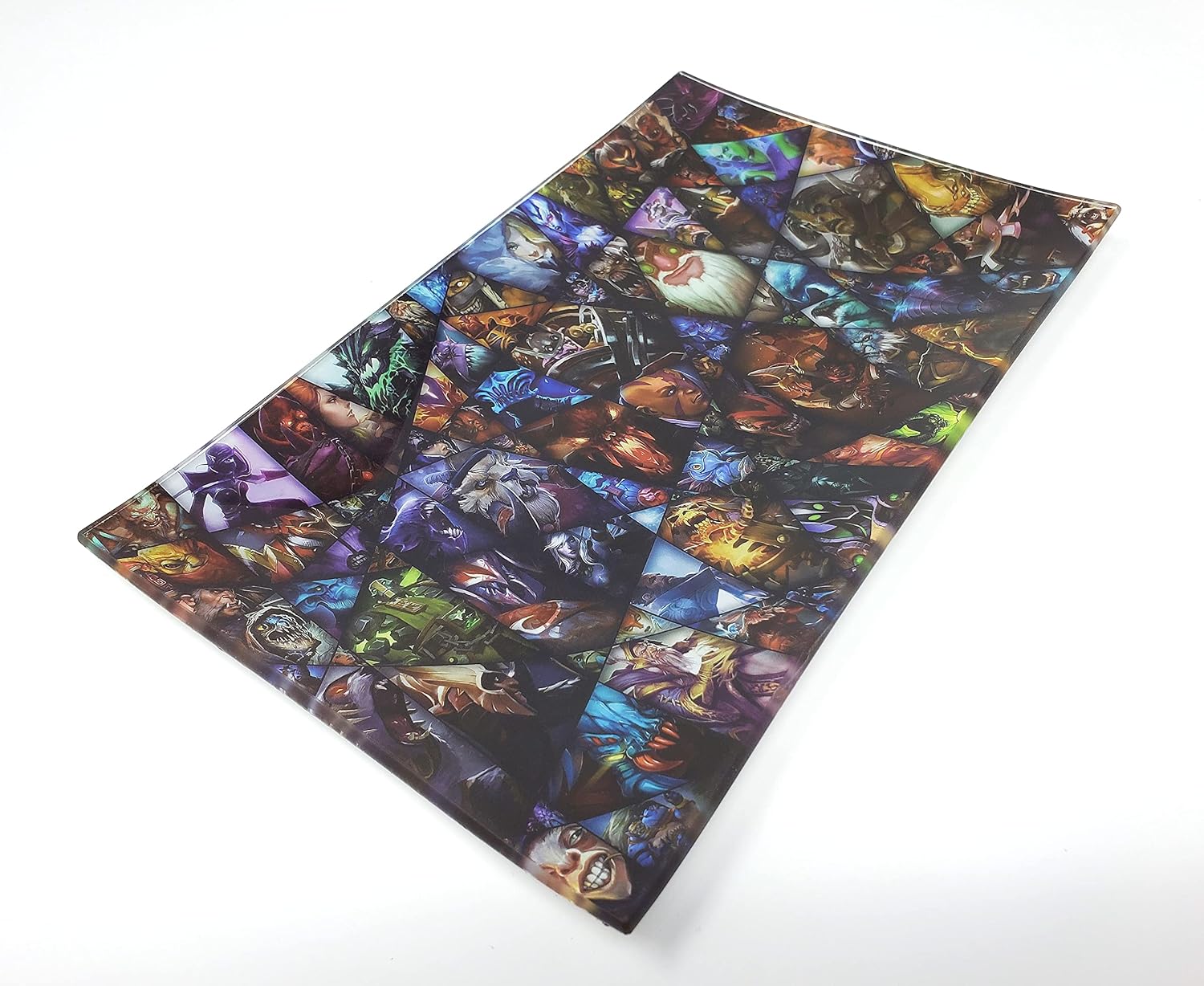 E.G.G. Shatter Resistant Glass Tray: Decorative/Collectable High Resolution Gift (Dota) image 2
