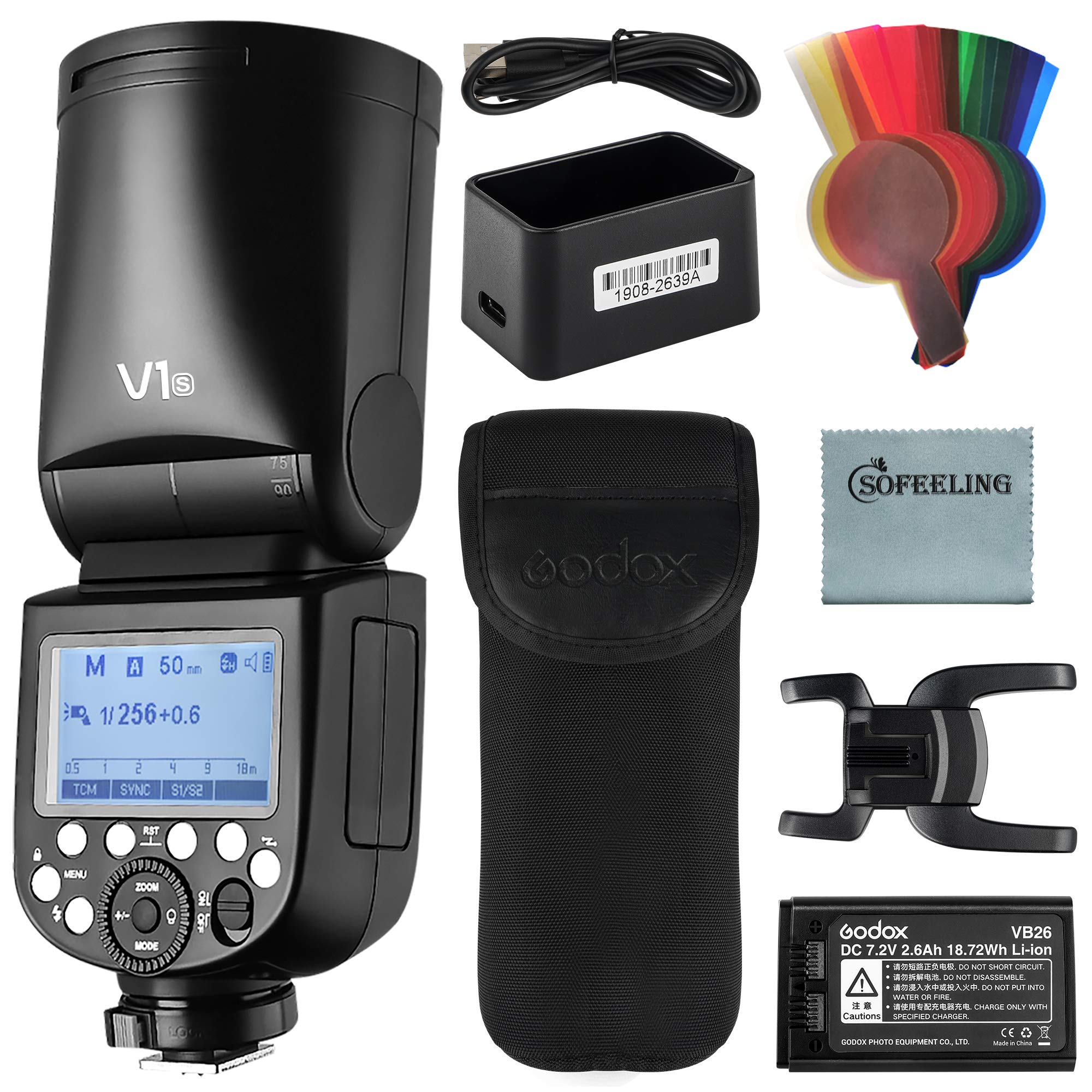 SONY - Godox V1s ソニー用ラウンドヘッドクリップオンストロボ Amazon | 【Godox正規代理＆日本語取説書】GODOX V1-S ソニー
