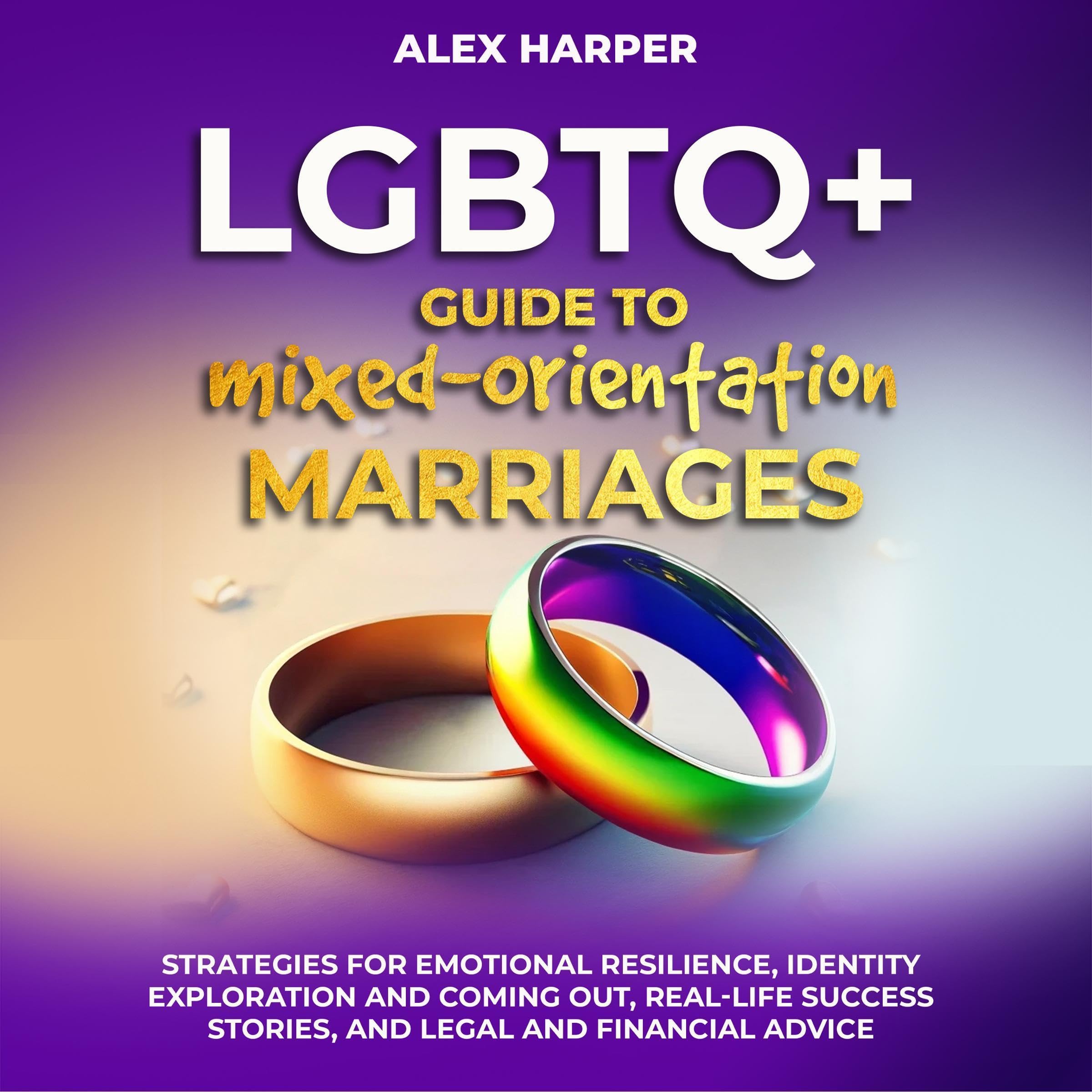 Cover art for LGBTQ+ Guide to Mixed-Orientation Marriages