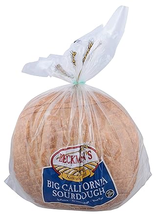 BECKMANNS OLD WORLD BAKERY Round Big California Sourdough, 24 OZ