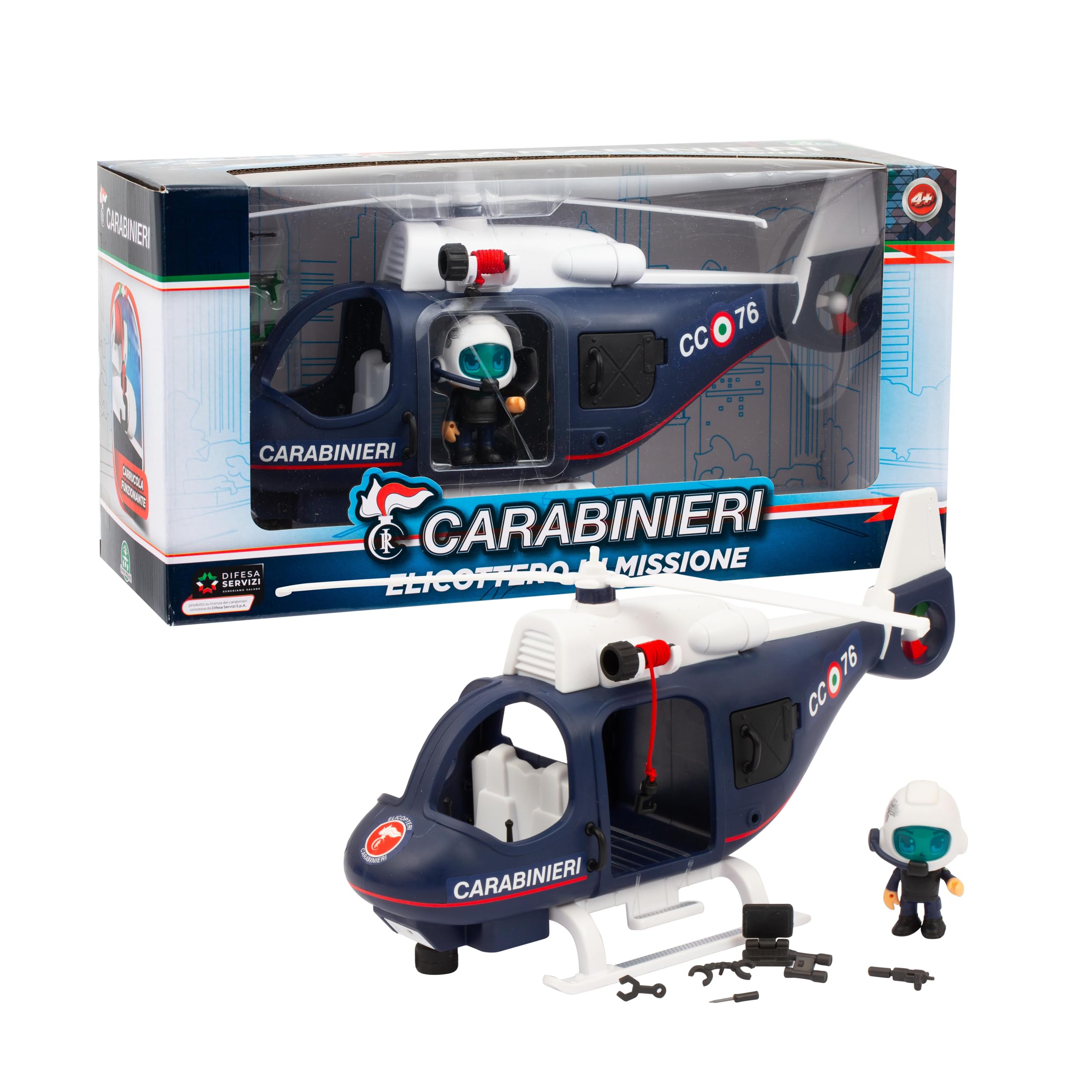 Giochi Preziosi - CBN05000 Mini Action Figure and Vehicle, Multicoloured,