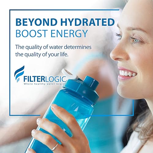 Miniatura 8 de Reemplazo de filtro de agua DA29-00020B FilterLogic refrigerador para Samsung DA29-00020B, DA29-00020A, HAF-CIN, EXP., 46-9101 (paquete de 3)