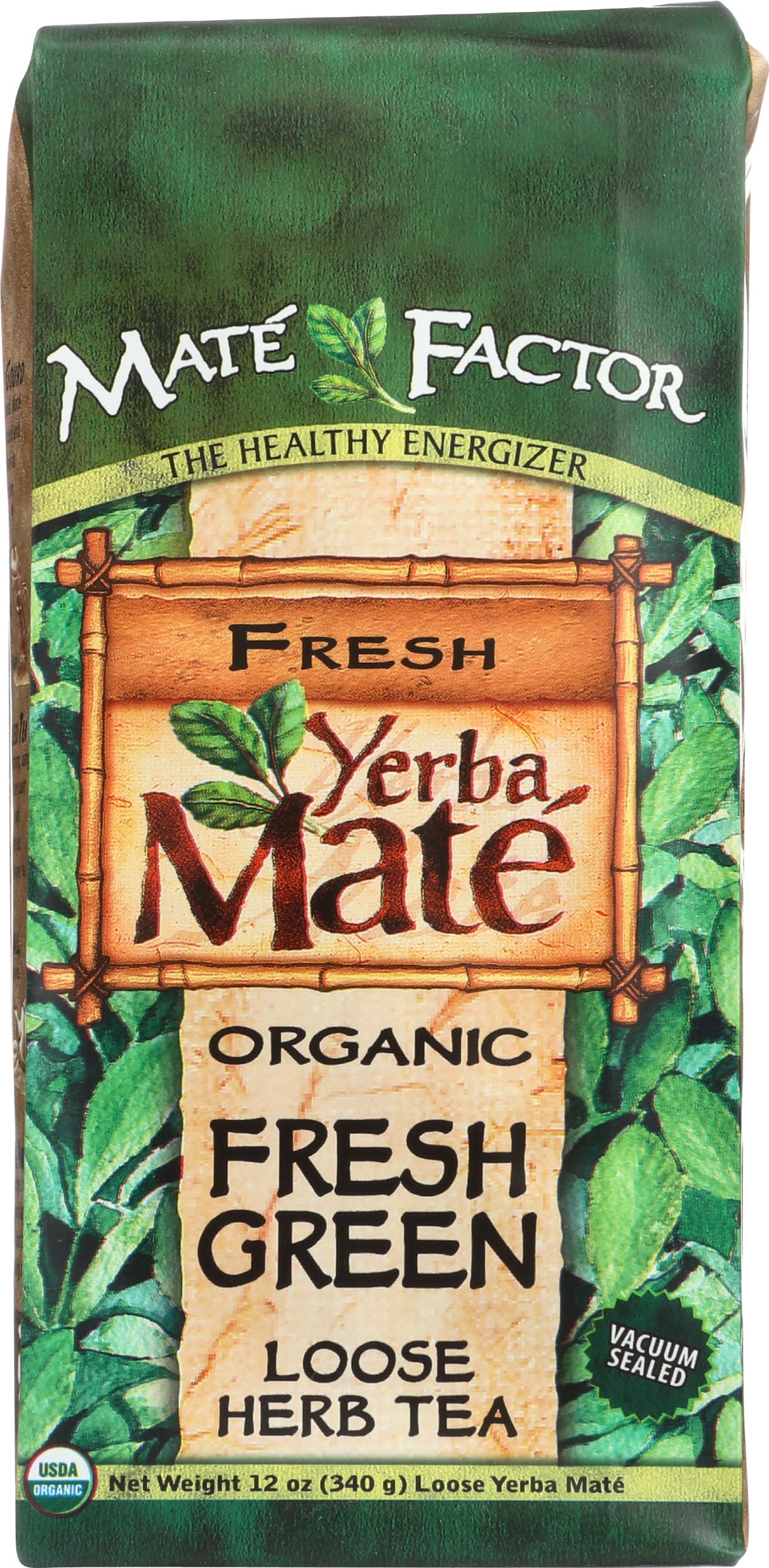 Organic Yerba , Original Fresh Green, 12 Ounce