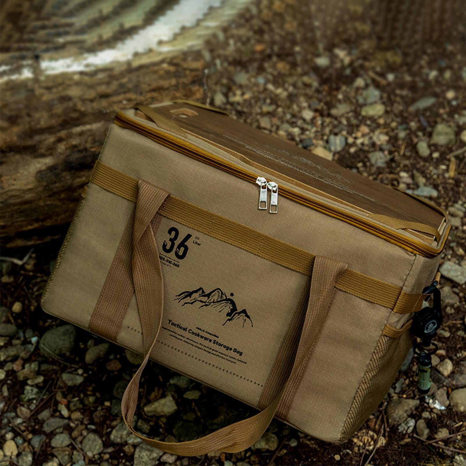 Borsa di Stoccaggio per Campeggio Organizzatore Bagagliaio per Attrezzatura | Organizzatore Multiuso per Cucina Auto Viaggio Bagno Spiaggia