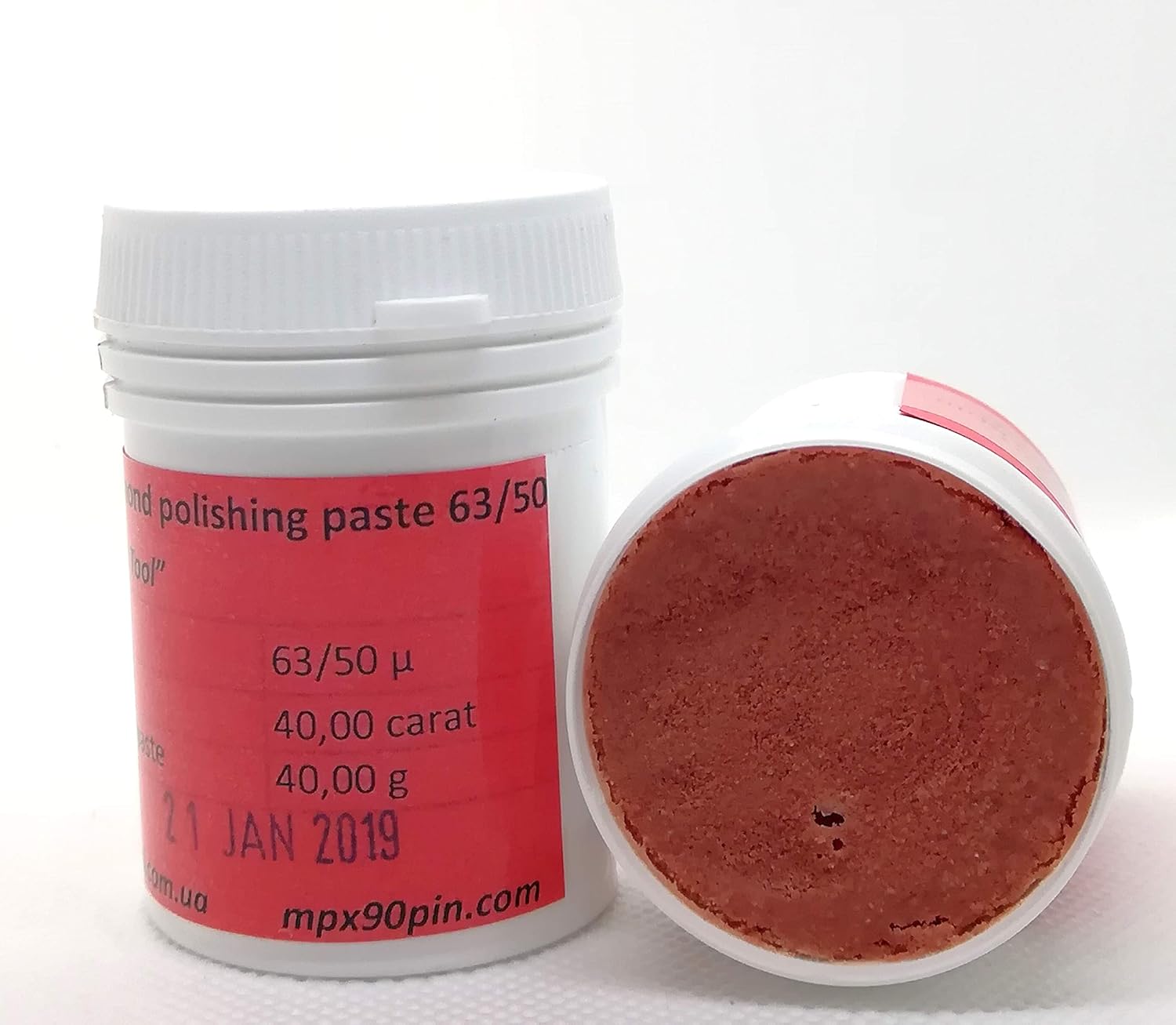 Diamond Oil-Based Polishing Paste 63/50 Micron 40g-100g. Metal and Gemstone Polish. (100, Grams)