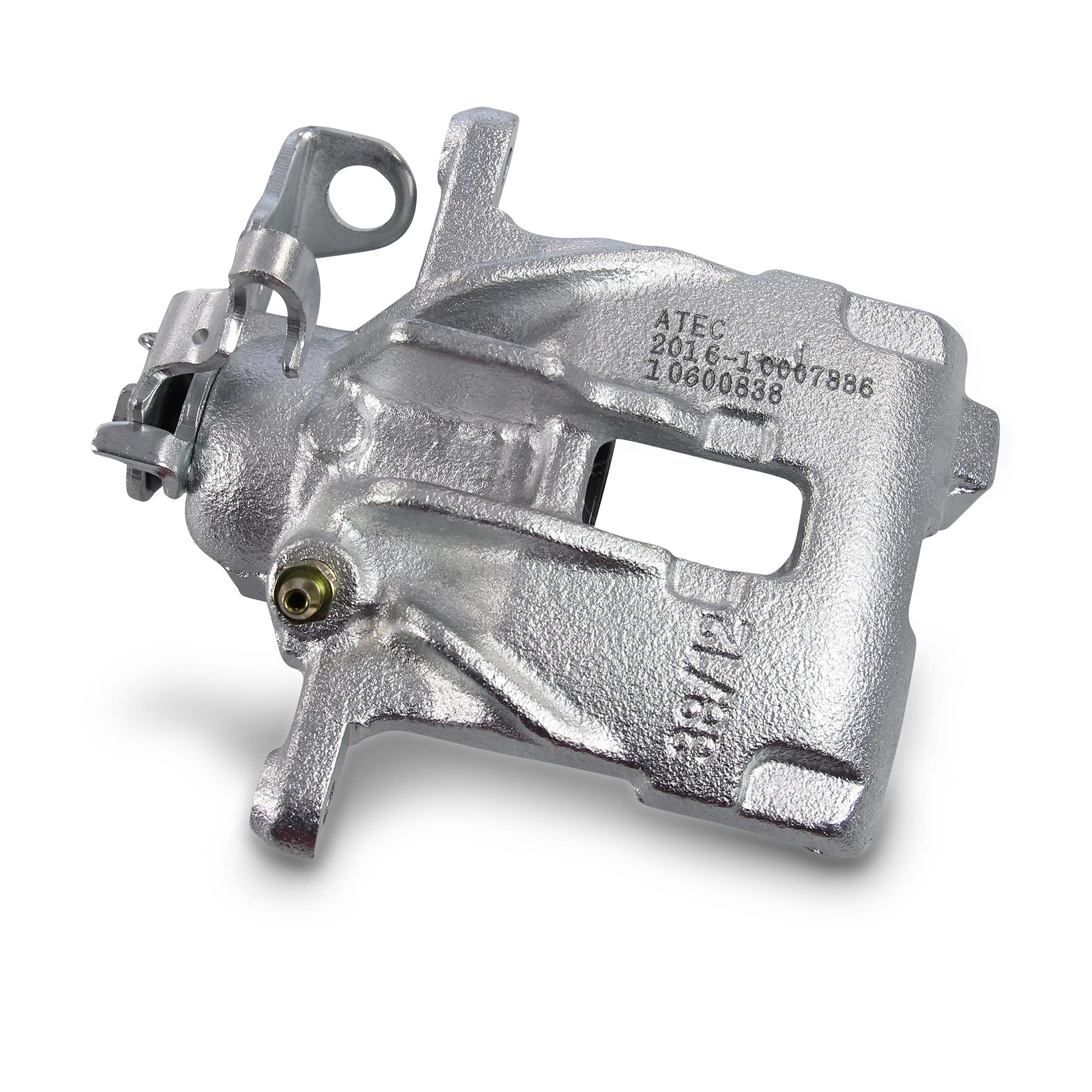 ATEC GERMANY 1x Pinza de freno trasero izquierdo con freno de estacionamiento integrado pinza, compatible con FORD GALAXY Mk1 (WGR),SEAT ALHAMBRA (7V8,7V9),VW SHARAN (7M8,7M9,7M6)(7M_),TRANSPORTER T4