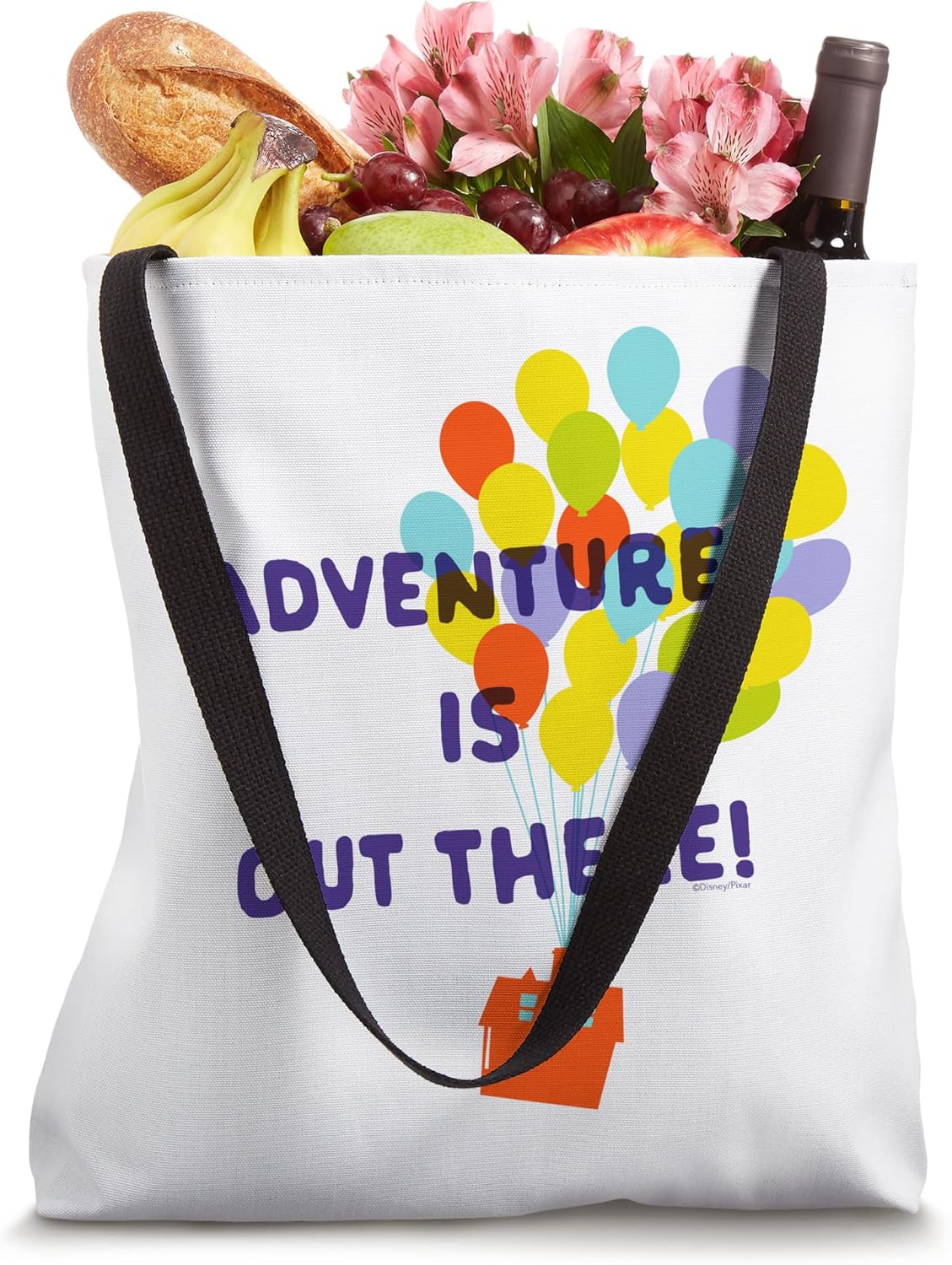 Disney PIXAR Up Adventure is Out There Tote Bag