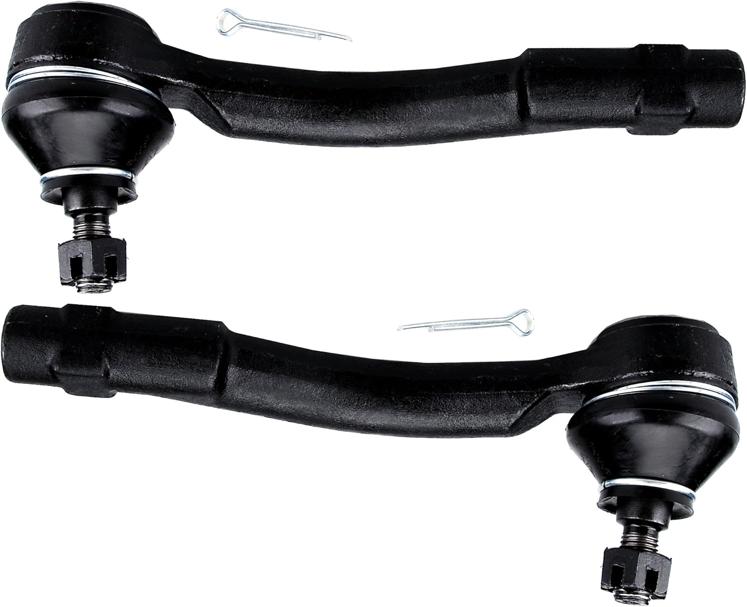 SCITOO Front Outer Tie Rod Ends fit for 2005 2006 2007 2008 2009 2010 for Kia for Sportage 2005 2006 2007 2008 2009 for Hyundai for Tucson