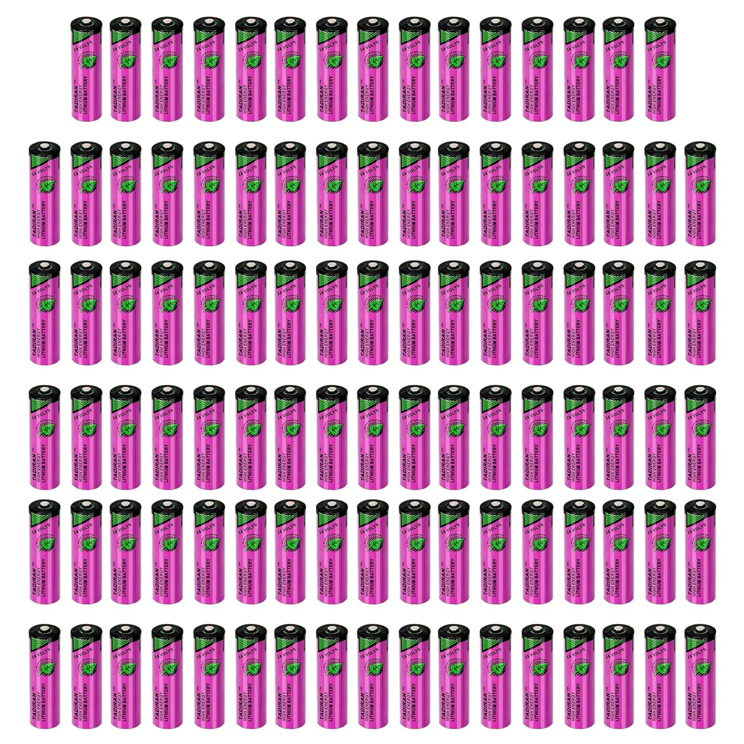 100-Pack TL-5903 AA Battery 3 6V 2400mah for Tadiran TL-5903 SL-360 S7-400 ER14505 TL-2100 TL-5903 s 6ES7971-0BA00 Back-up