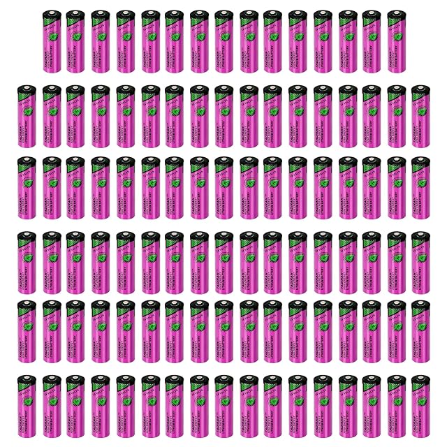 100-Pack TL-5903 AA Battery 3 6V 2400mah for Tadiran TL-5903 SL-360 S7-400 ER14505 TL-2100 TL-5903 s 6ES7971-0BA00 Back-up