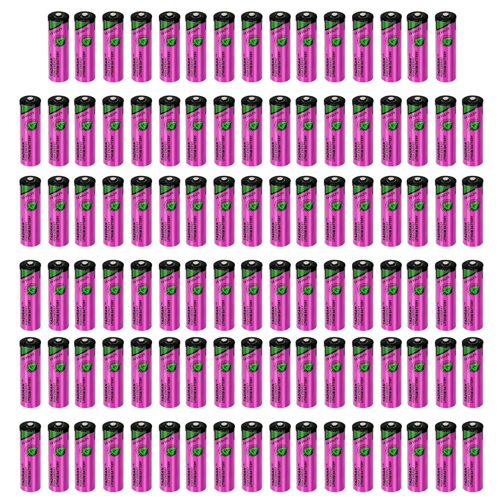 100-Pack TL-5903 AA Battery 3 6V 2400mah for Tadiran TL-5903 SL-360 S7-400 ER14505 TL-2100 TL-5903 s 6ES7971-0BA00 Back-up