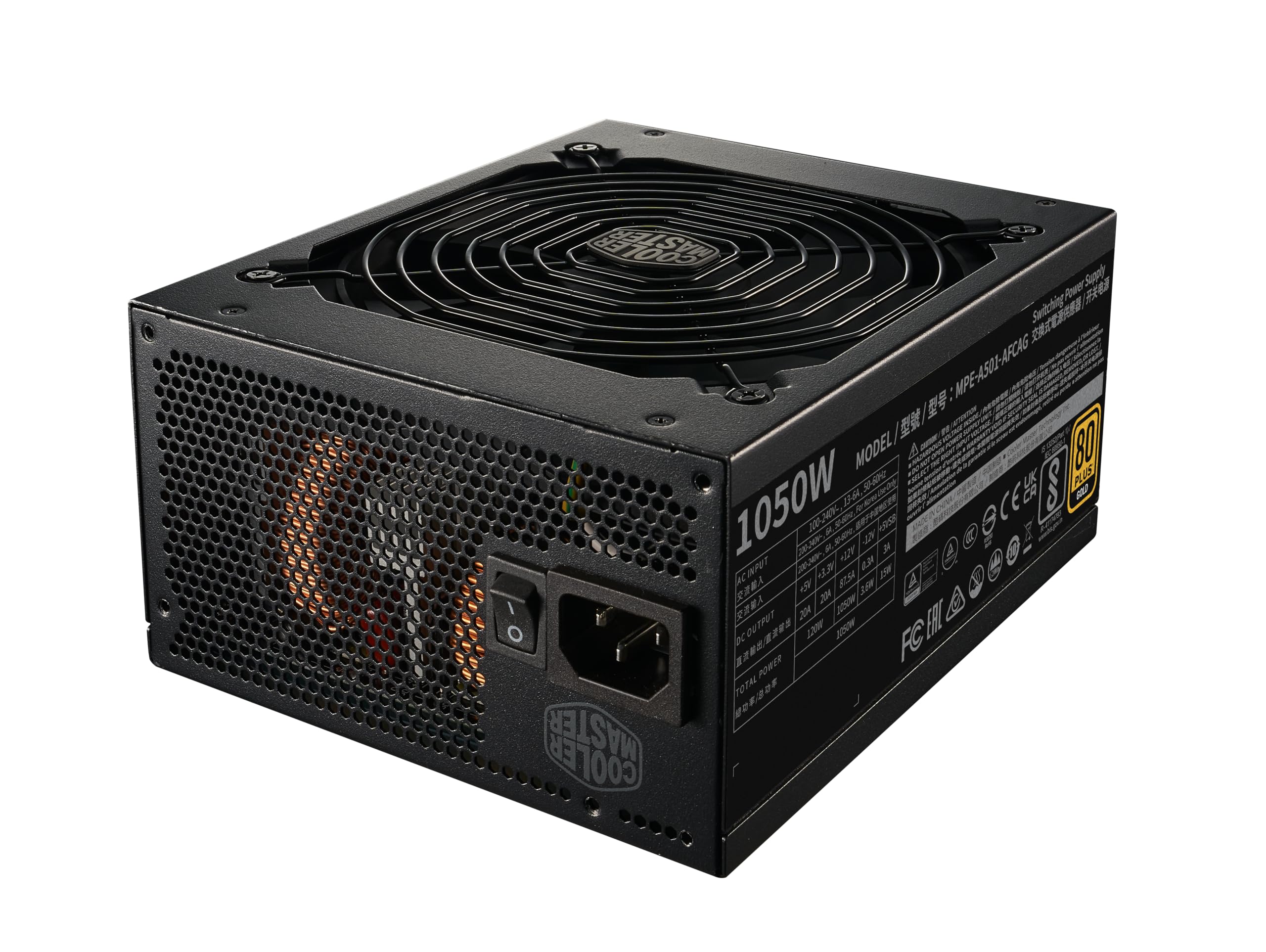 Amazon.com: Cooler Master COOLERMASTER MWE Gold V2 FM 1050W