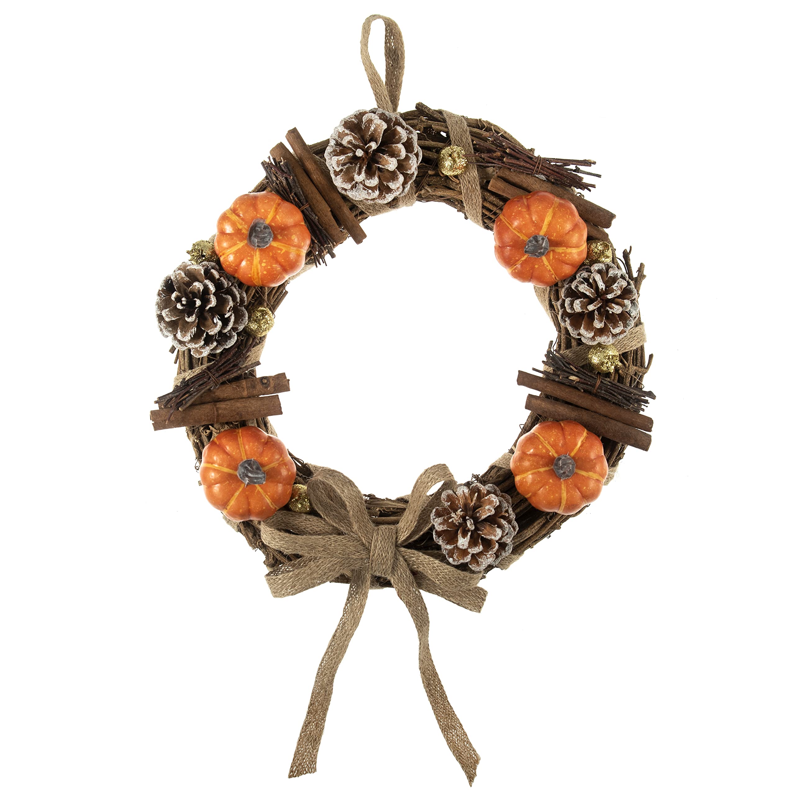 Trimits Make Your Own Wreath Kit, Autumn Natural, 30cm, BW30AUT