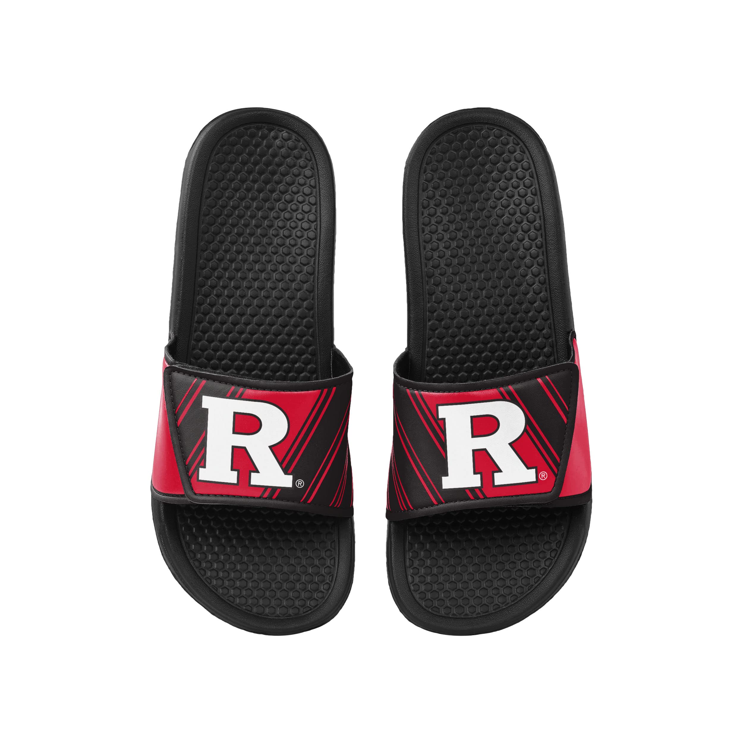 FOCO Rutgers Scarlet Knights NCAA Mens Legacy Sport Slide - L